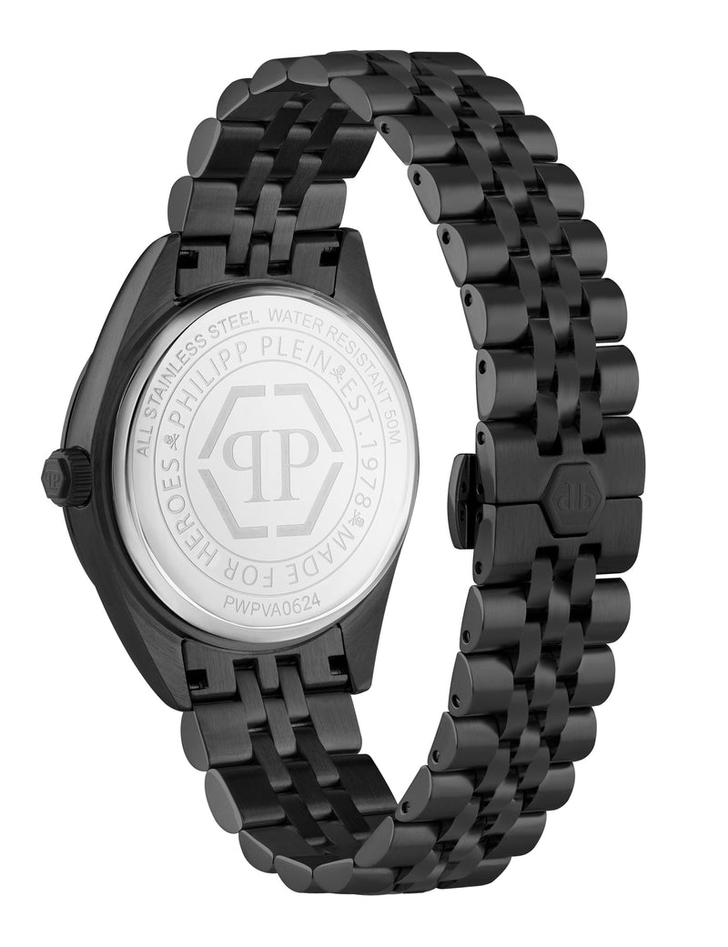 Philipp Plein Superlative Black Round Quartz Men Watch Watch Philipp Plein