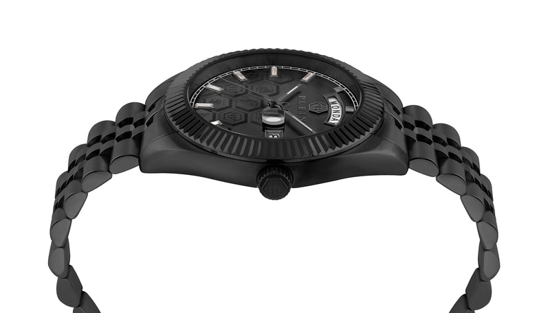 Philipp Plein Superlative Black Round Quartz Men Watch Watch Philipp Plein