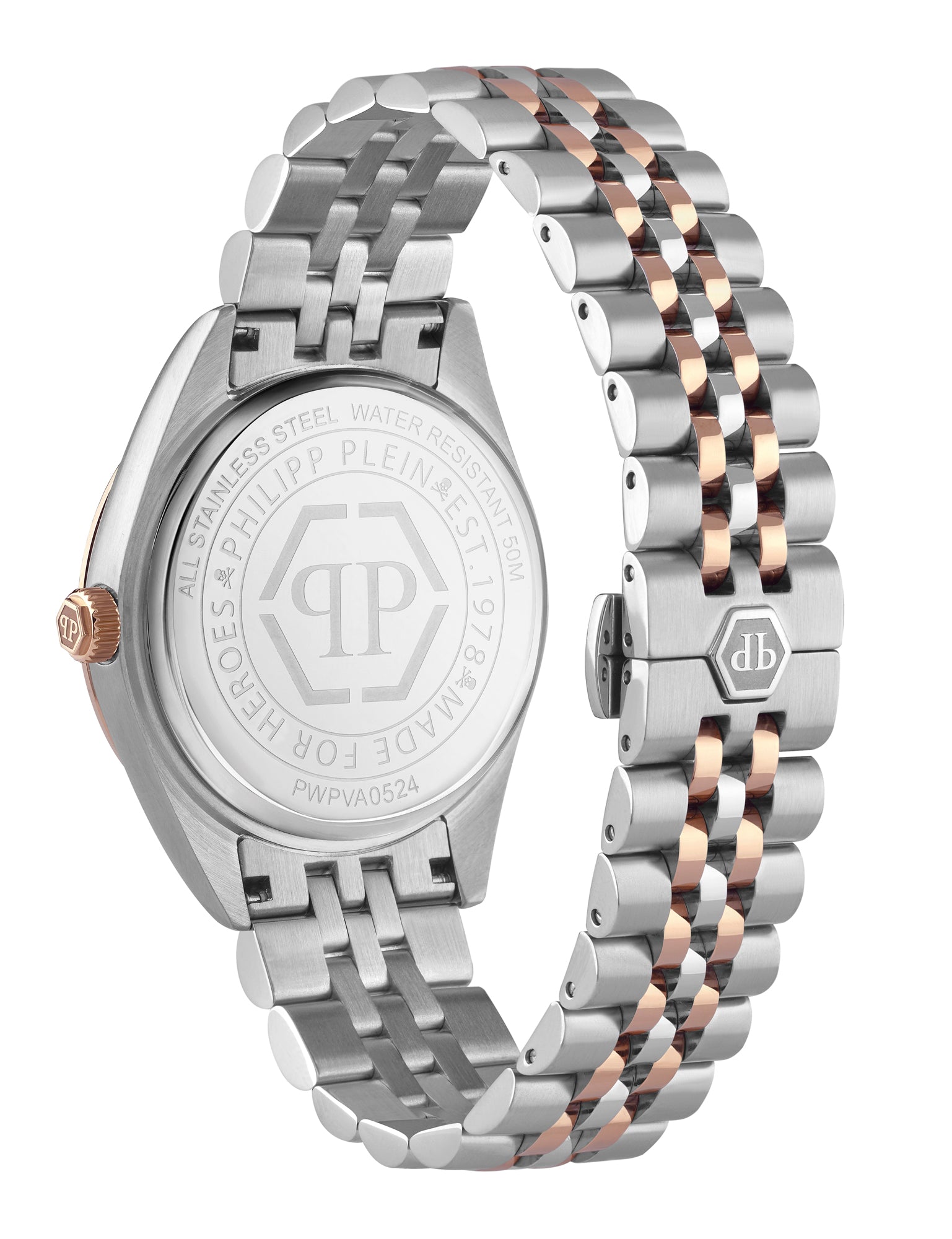 Philipp Plein PVA-Superlative DD Blue Round Dial Quartz Analog Men Watch Watch Philipp Plein