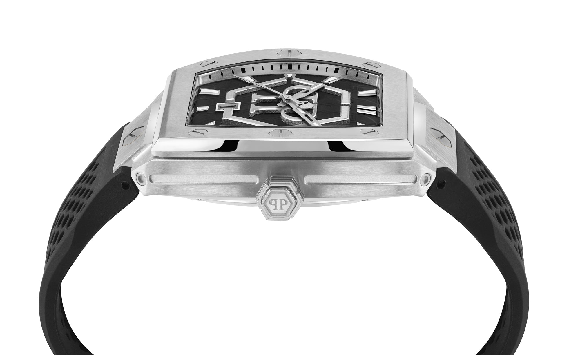 Philipp Plein Black Tonneau Dial Quartz Analog Men Watch