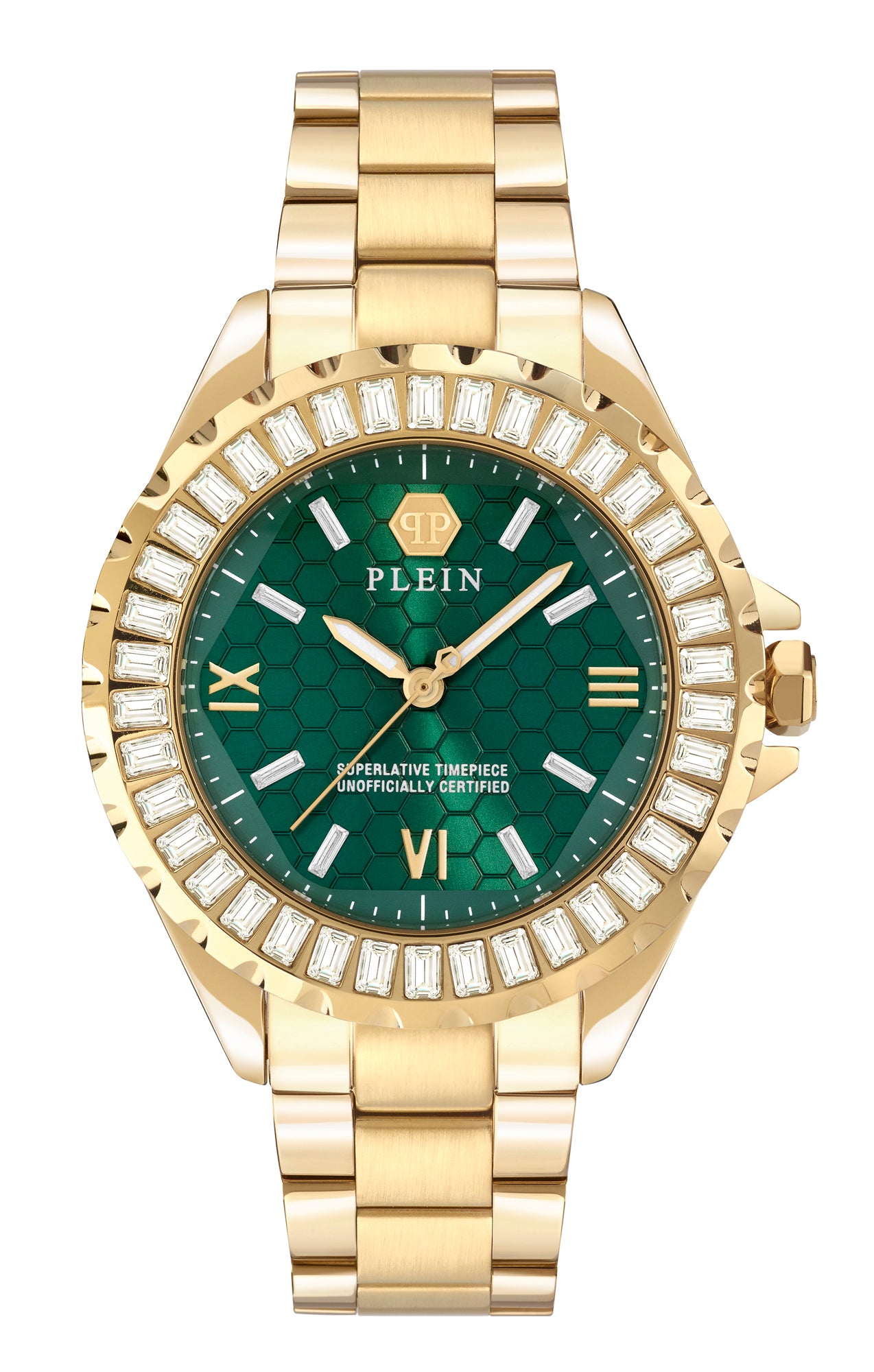 Philipp Plein Lady Sst Green Round Quartz Women Watch Watch Philipp Plein