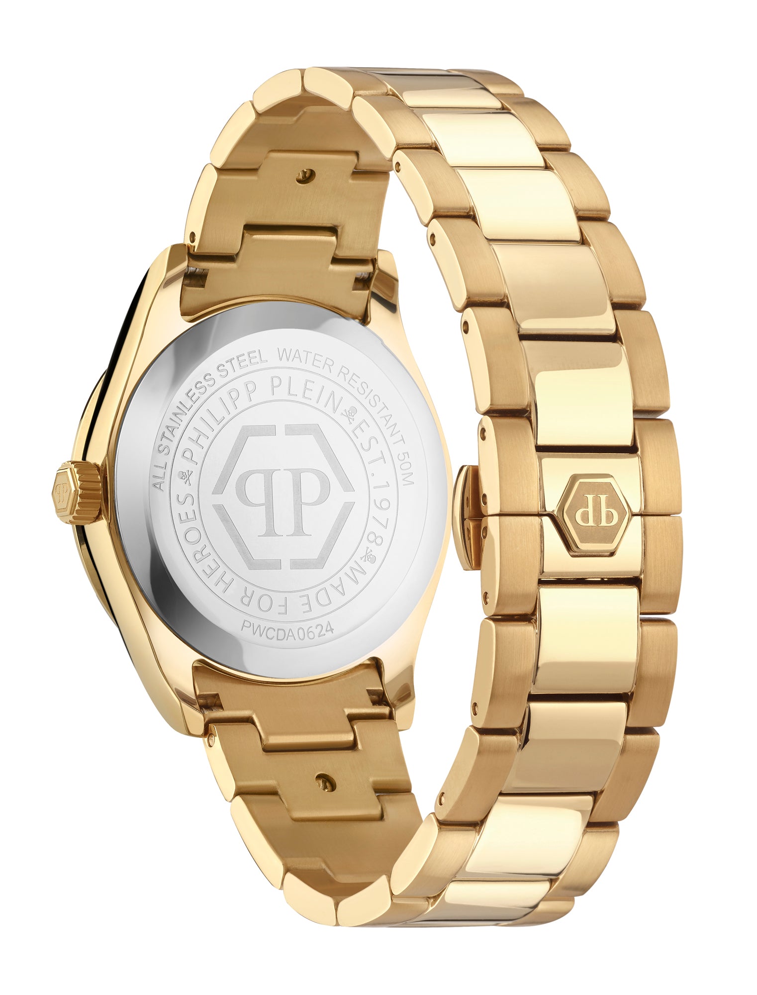 Philipp Plein Black Round Dial Quartz Analog Women Watch Watch Philipp Plein
