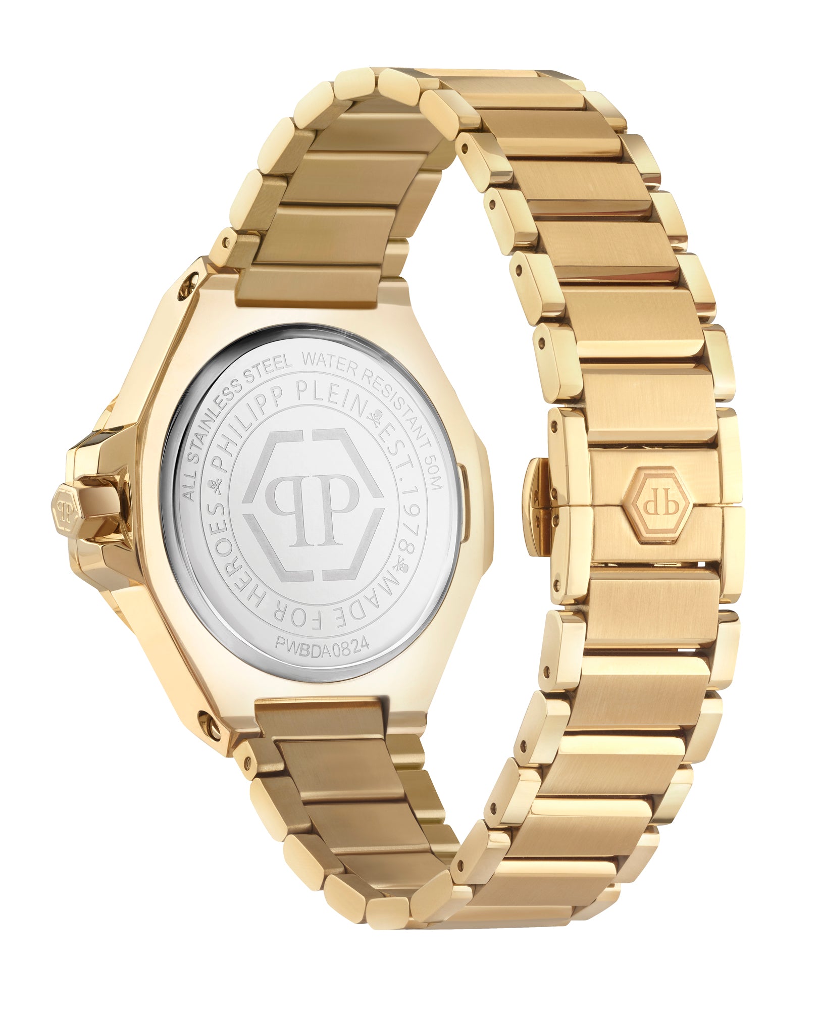 Philipp Plein Plein Lady Royal Black Octagonal Quartz Women Watch