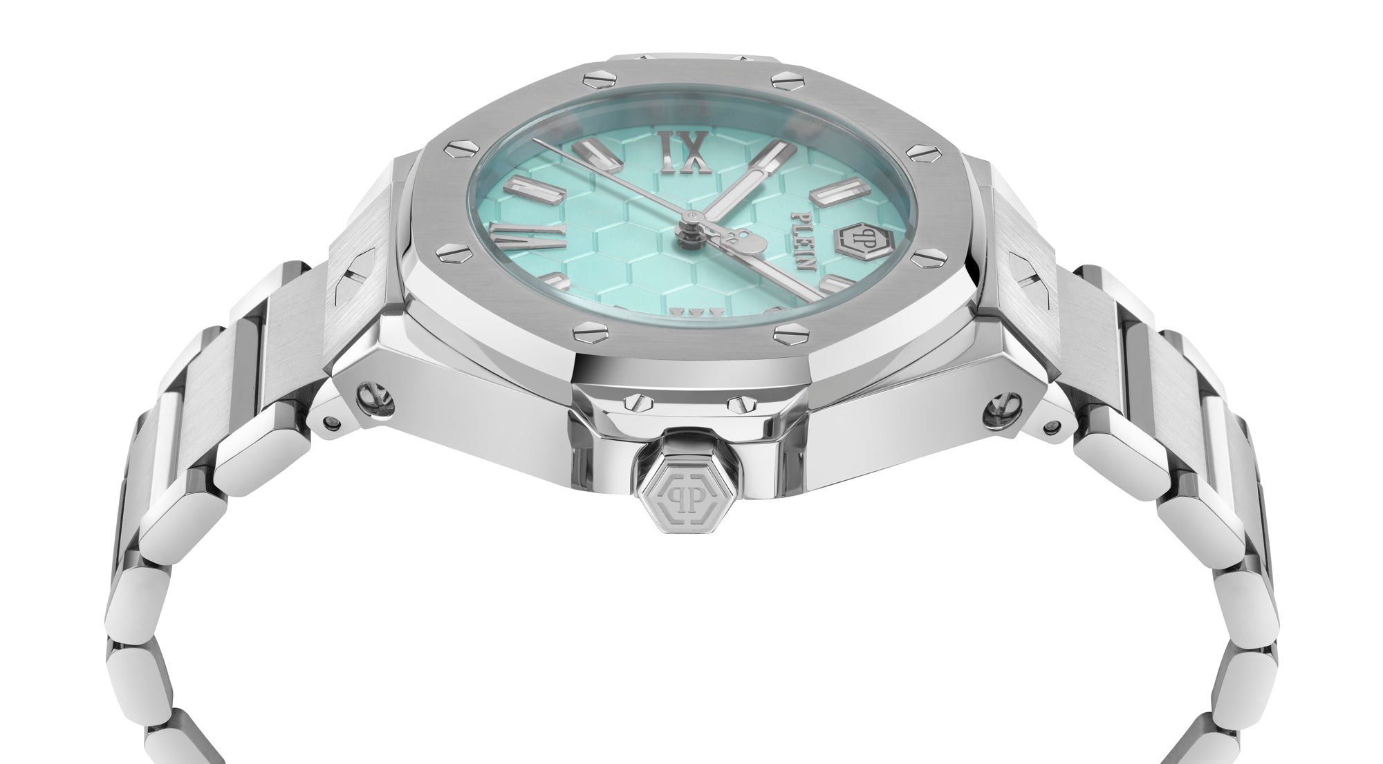 Philipp Plein Plein Lady Royal Green Octagonal Quartz Women Watch Watch Philipp Plein