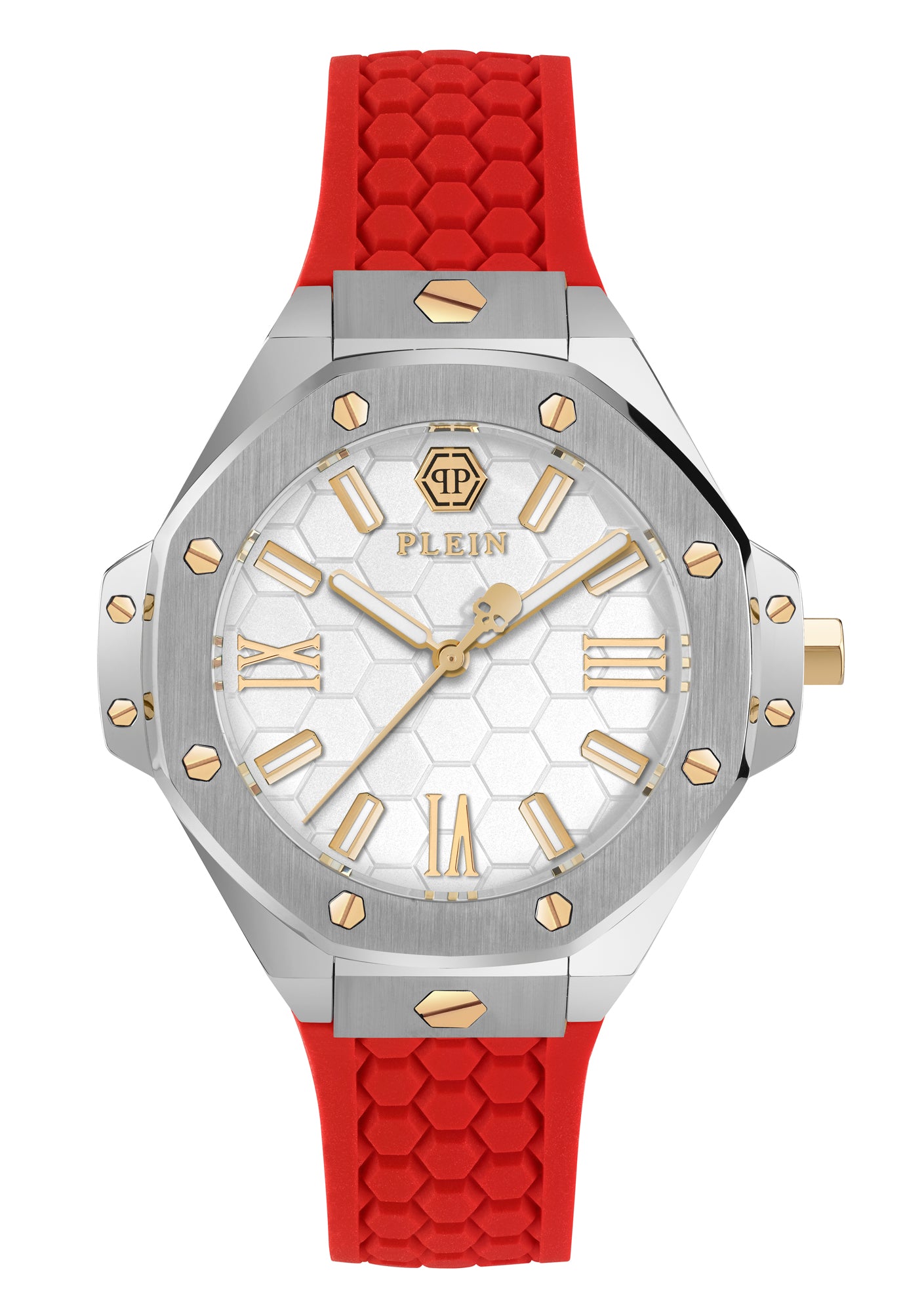 Philipp Plein Plein Lady Royal Multicolor Octagonal Quartz Women Watch Watch Philipp Plein