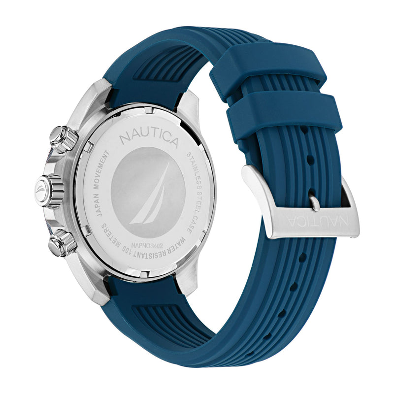Nautica One Blue Round Dial Quartz Analog Men Watch Watch Nautica