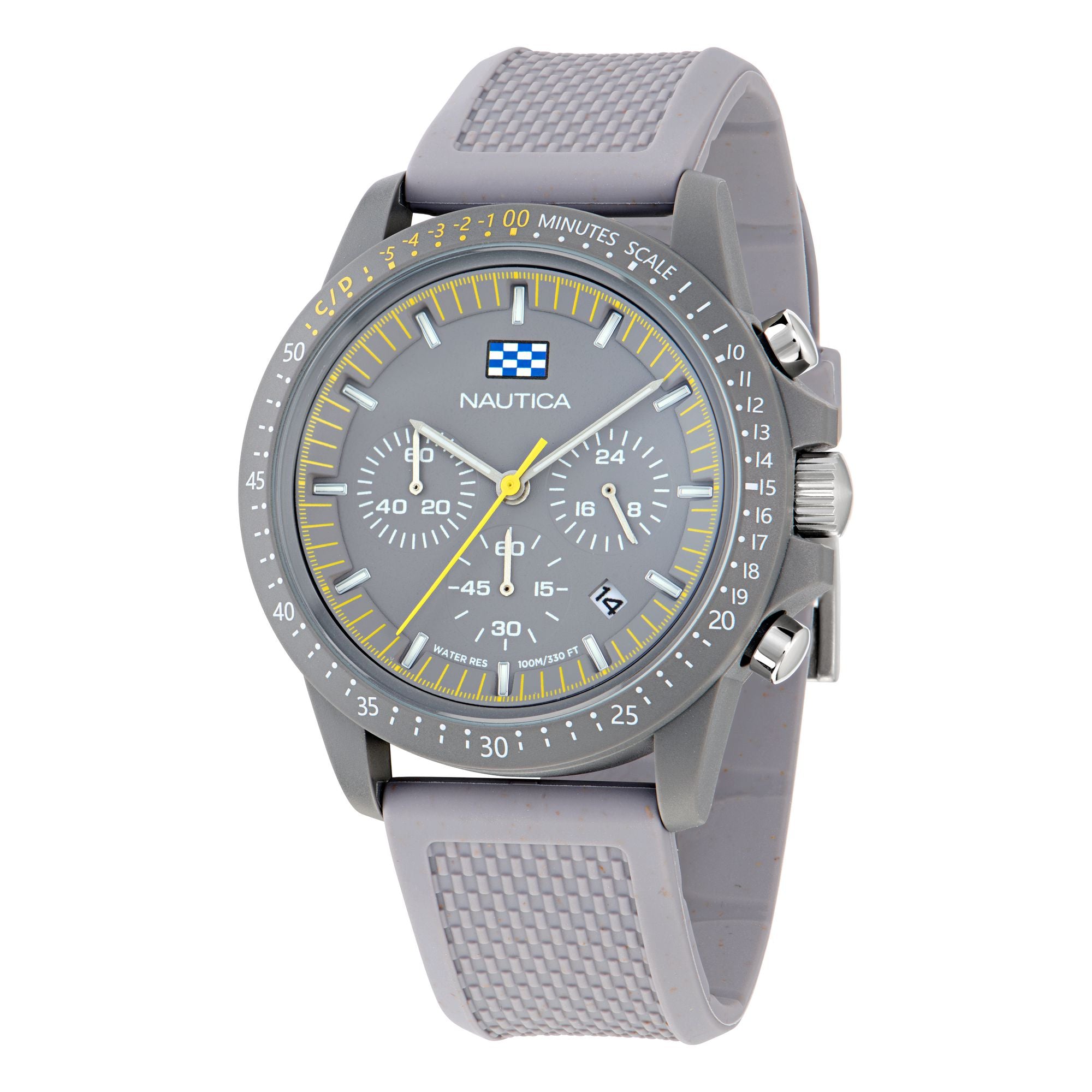 Nautica One Grey Round Dial Quartz Analog Men Watch