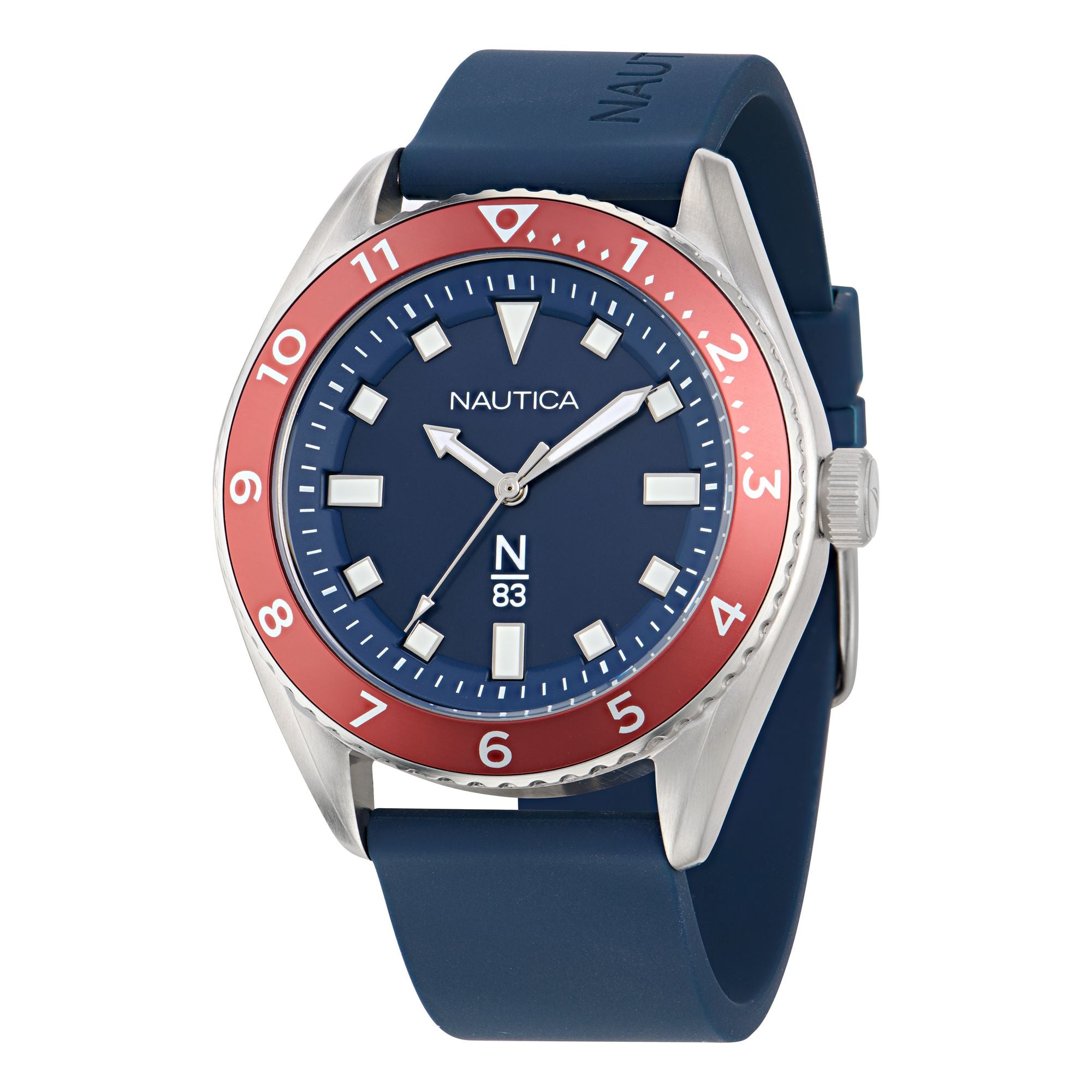 Nautica Finn Blue Round Dial Quartz Analog Men Watch Watch Nautica