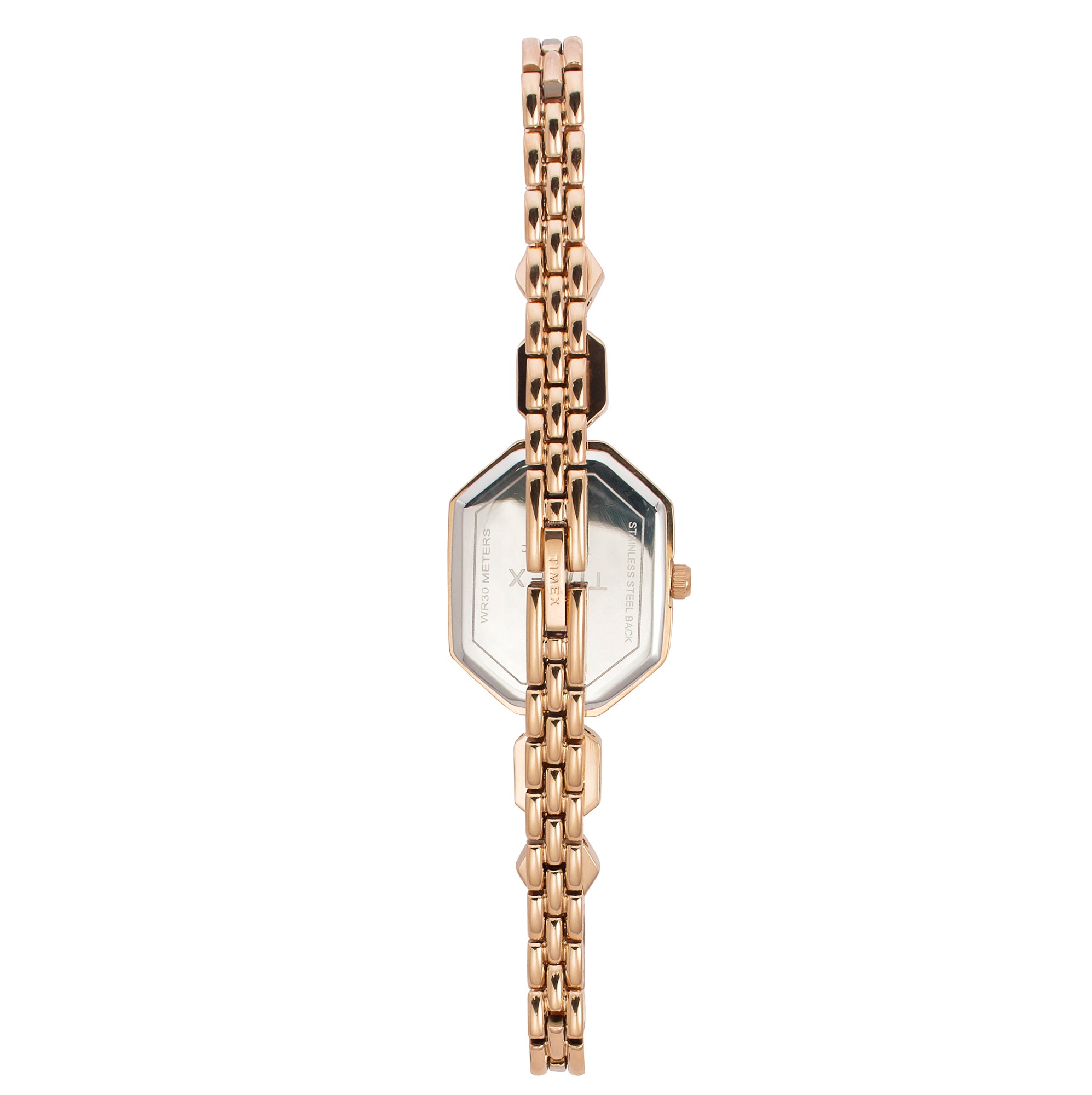 Timex Fria Octagonal 21mm White Dial Analog Women Watch - TWEL21101 Watch Timex