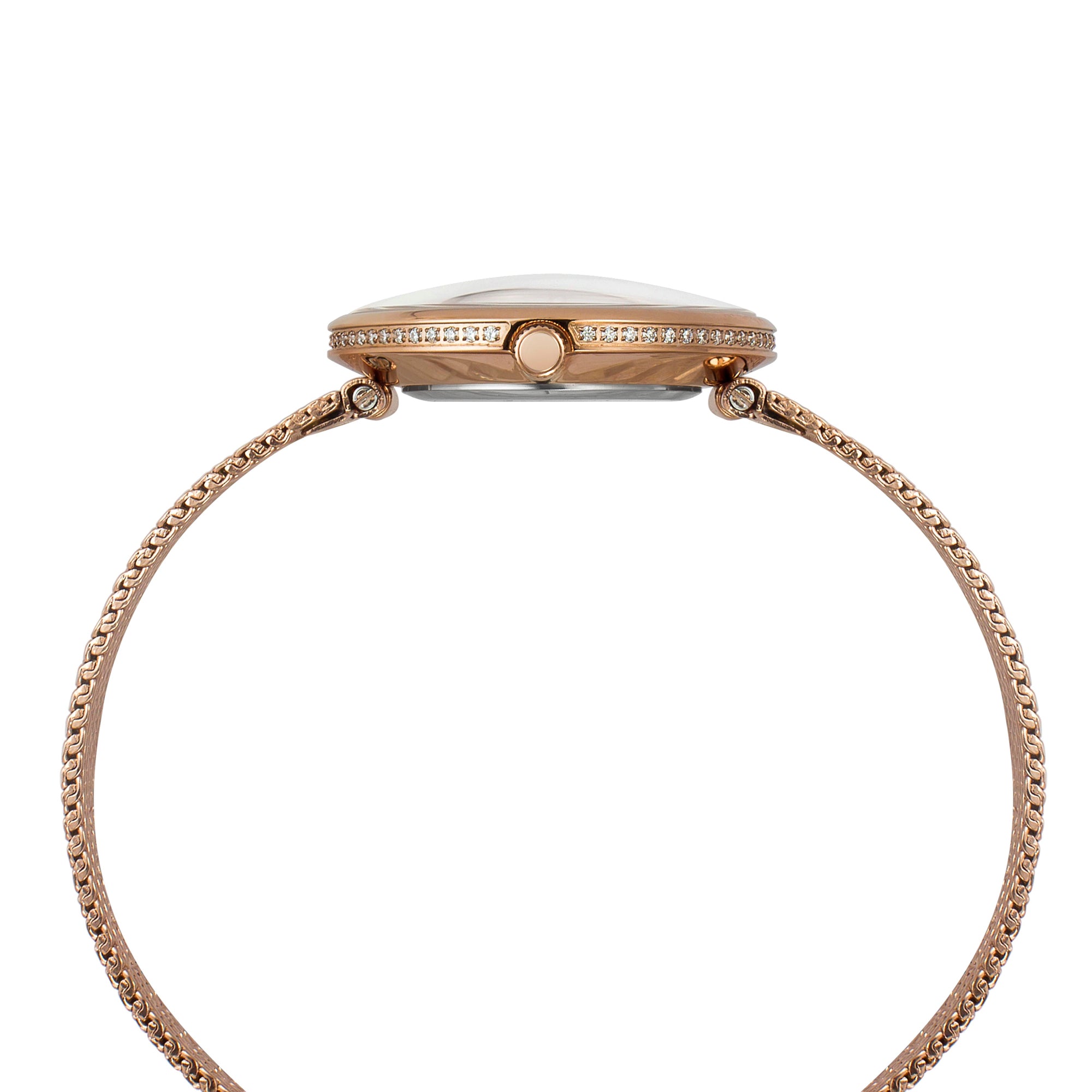 Timex White Round Dial Quartz Analog Women Watch