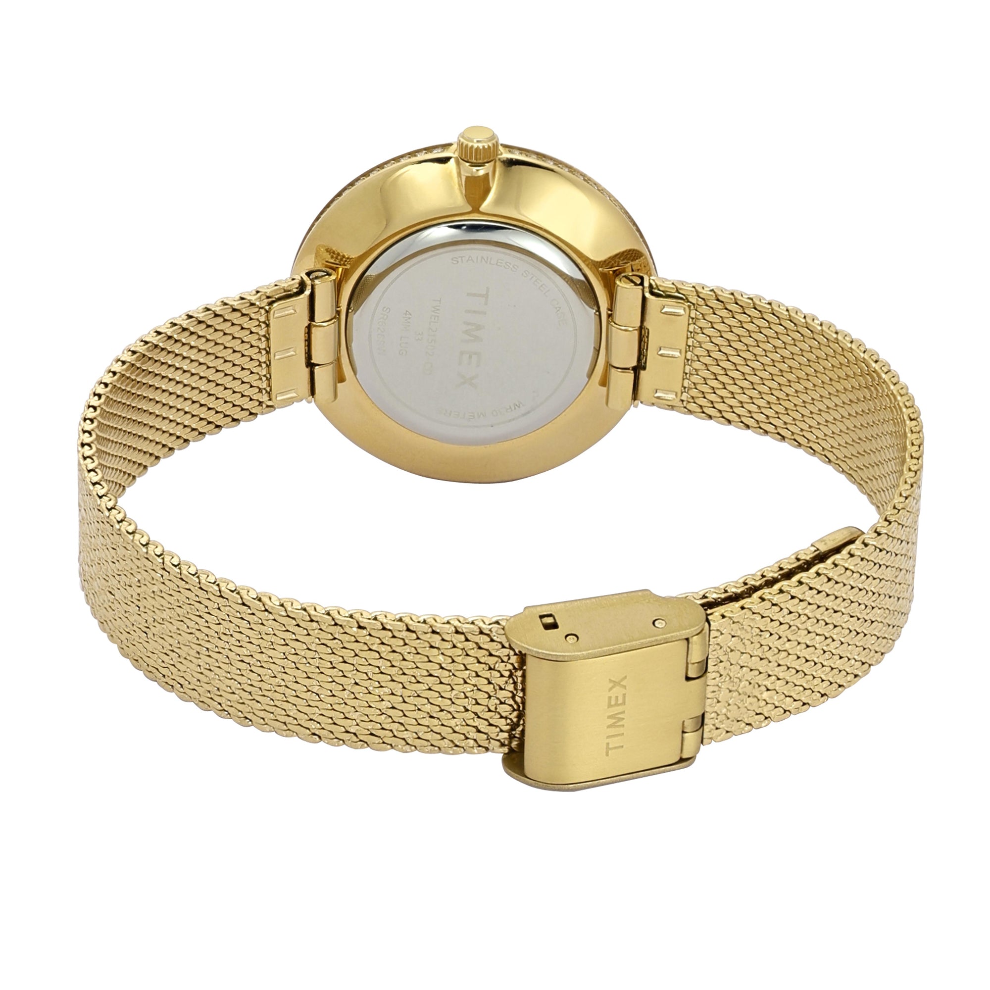 Timex Green Round Dial Quartz Analog Women Watch