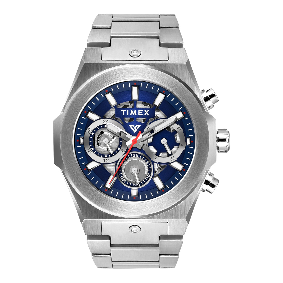 Timex Vector Round 47mm Blue Dial Analog Men Watch - TWEG26100