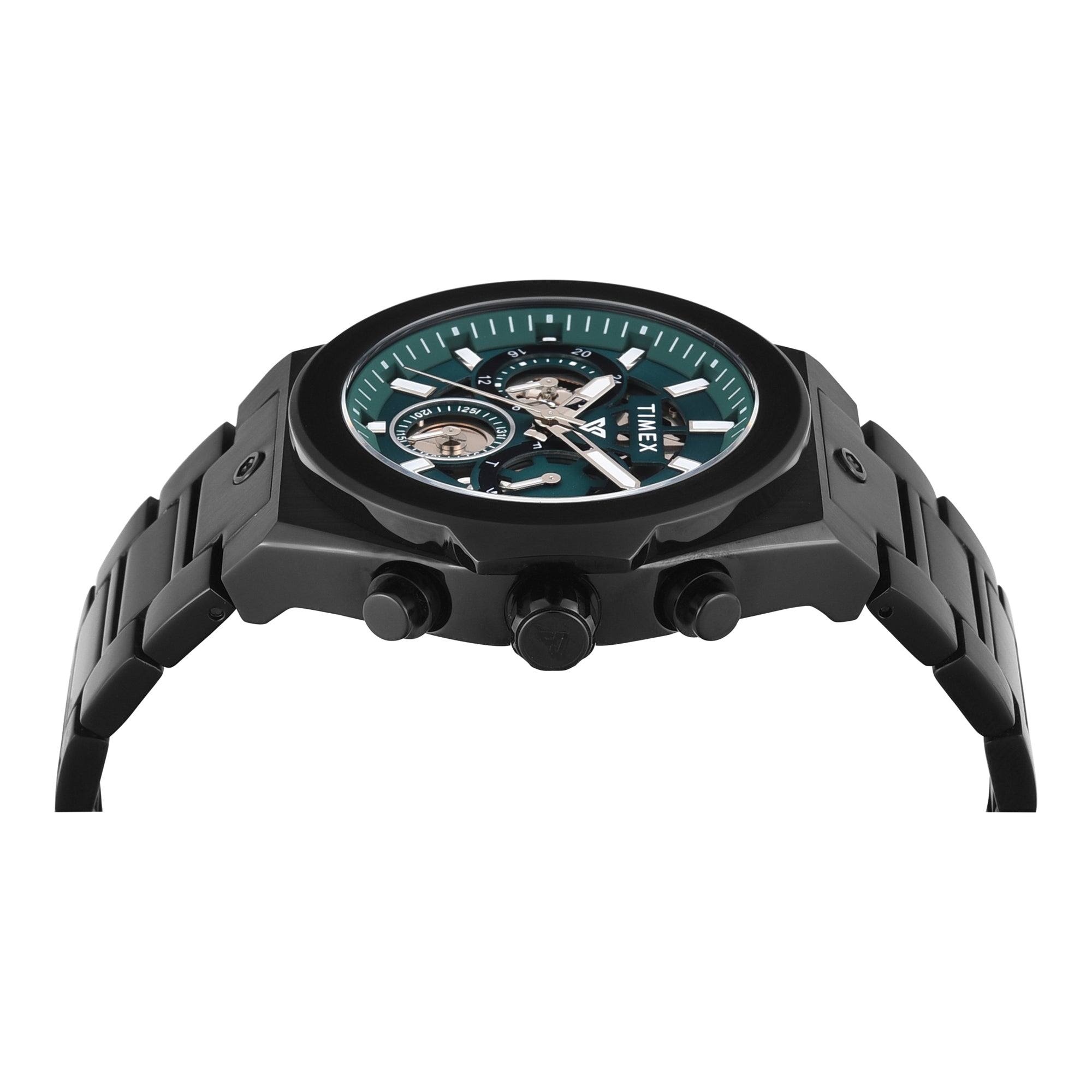 Timex Vector Round 21mm Green Dial Analog Men Watch - TWEG26102