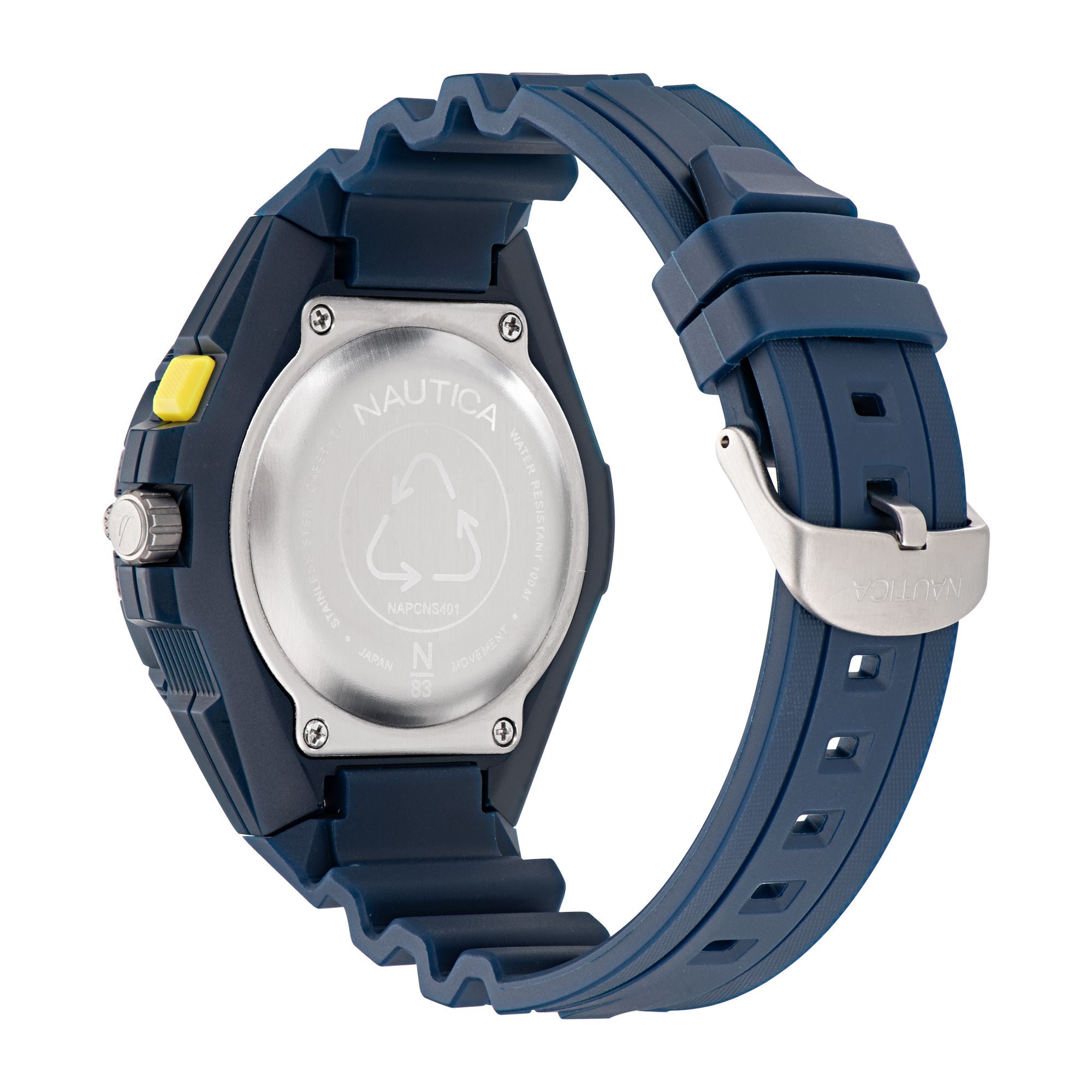 Nautica Coronado Bay Blue Round Dial Quartz Analog Men Watch Watch Nautica