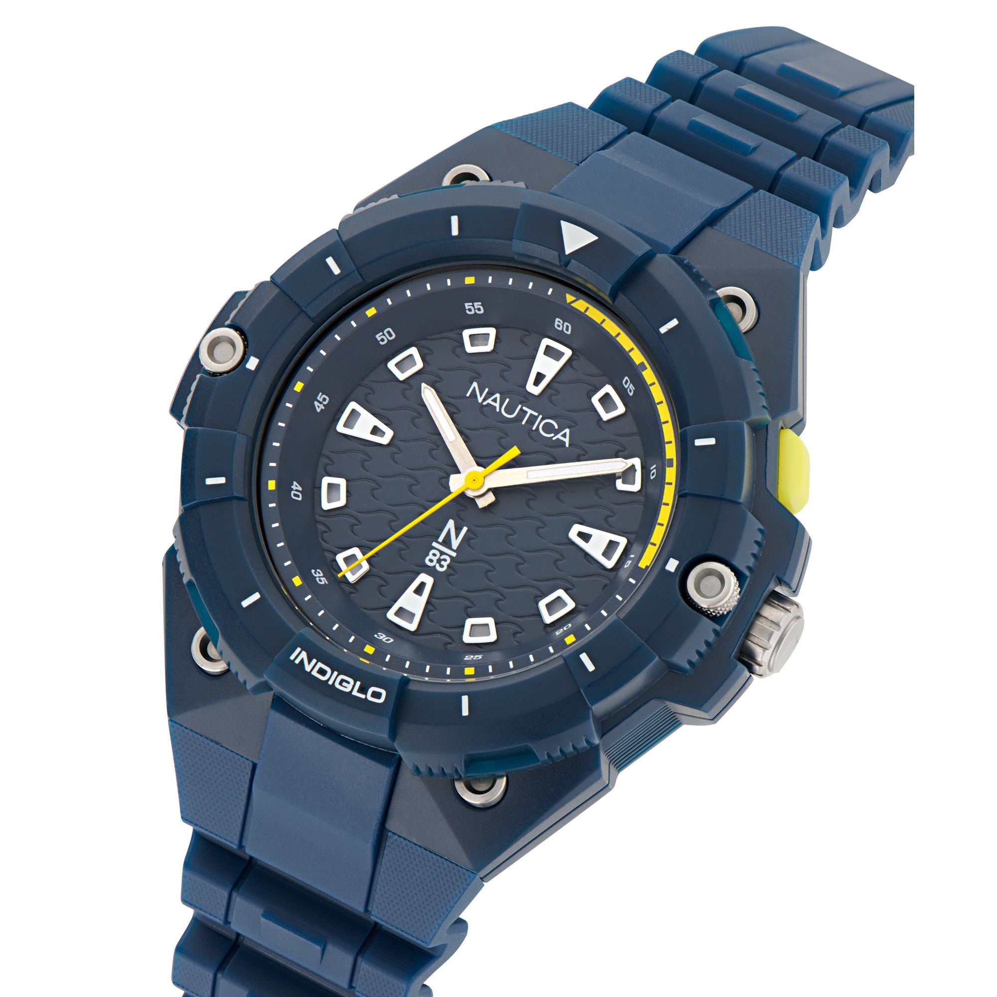 Nautica Coronado Bay Blue Round Dial Quartz Analog Men Watch Watch Nautica
