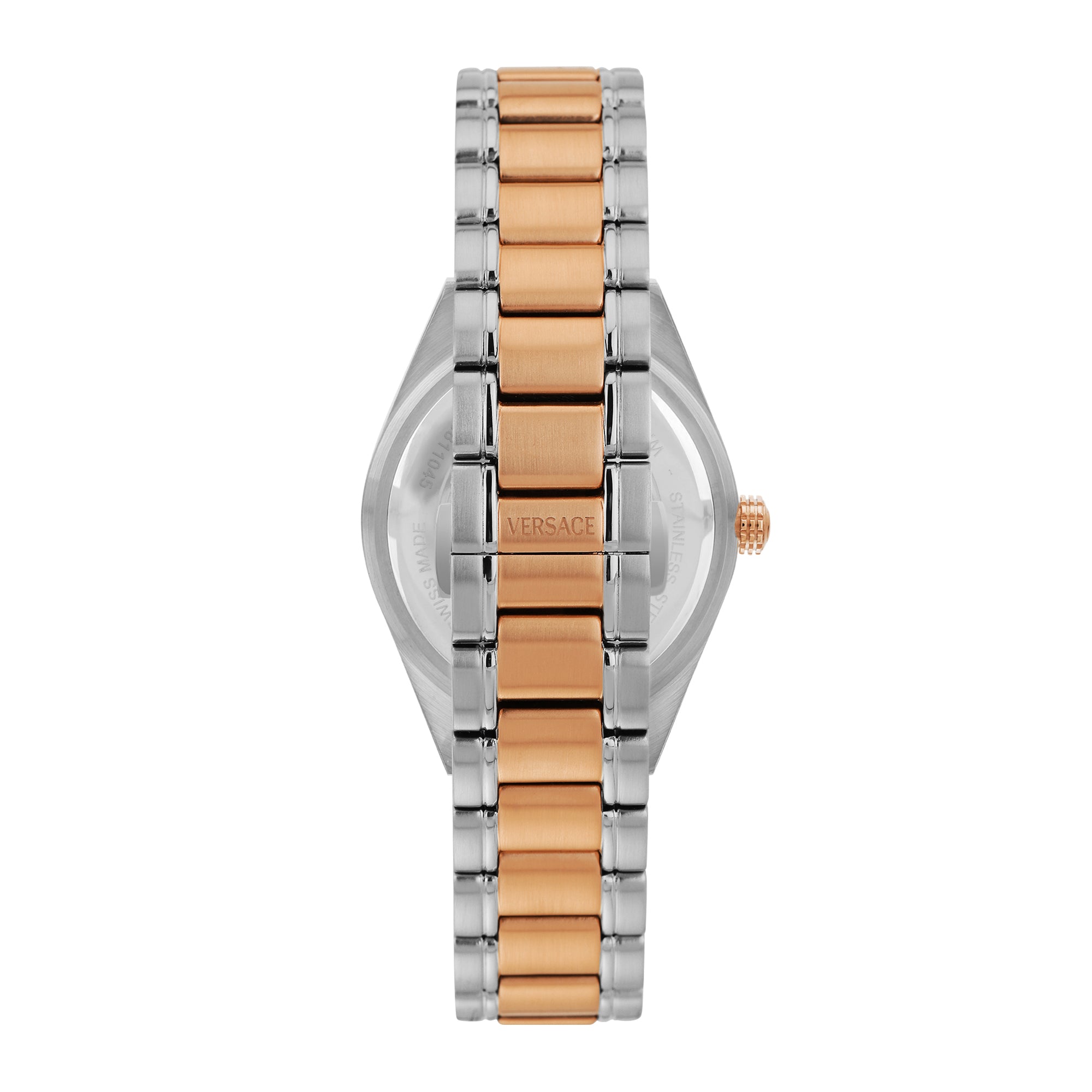 Versace V-Code Gmt Special Black Round Quartz Men Watch Watch Versace