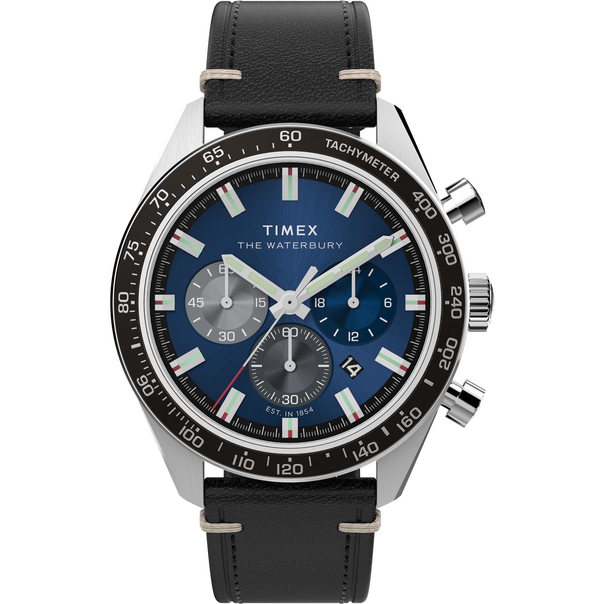 Timex Waterbury Traditional Blue Round Quartz Men Watch