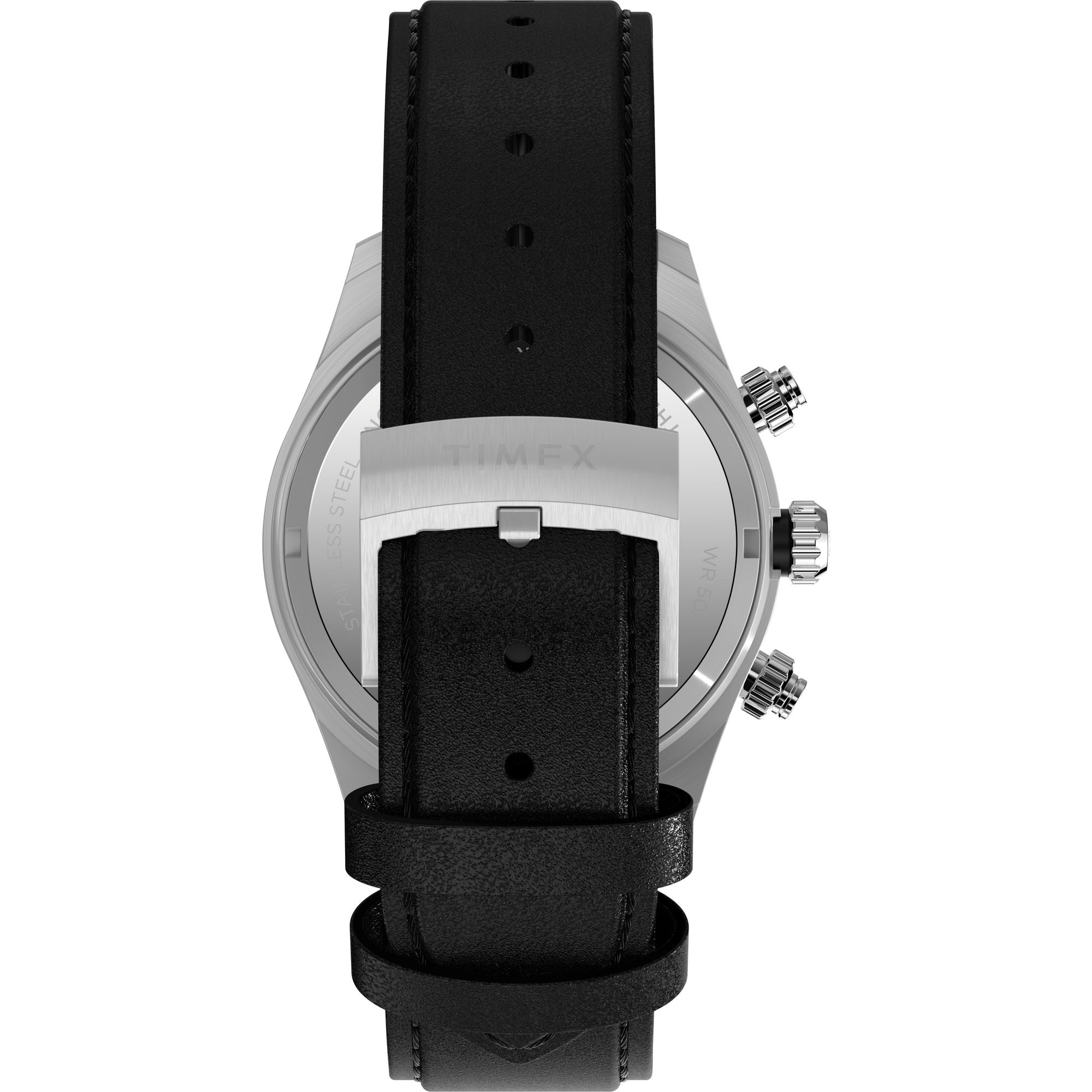 Timex Waterbury Heritage Silver Round Quartz Men Watch