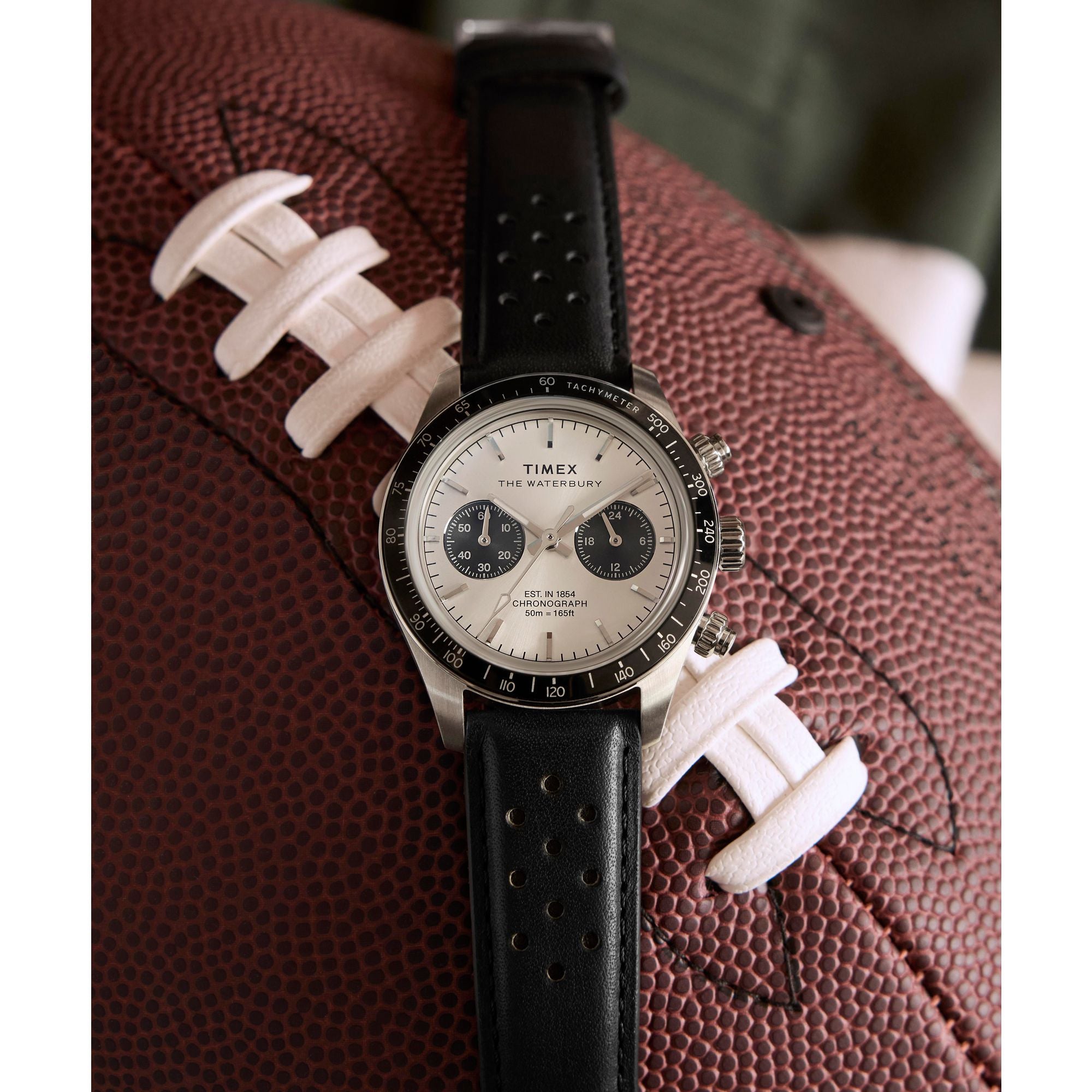 Timex Waterbury Heritage Silver Round Quartz Men Watch