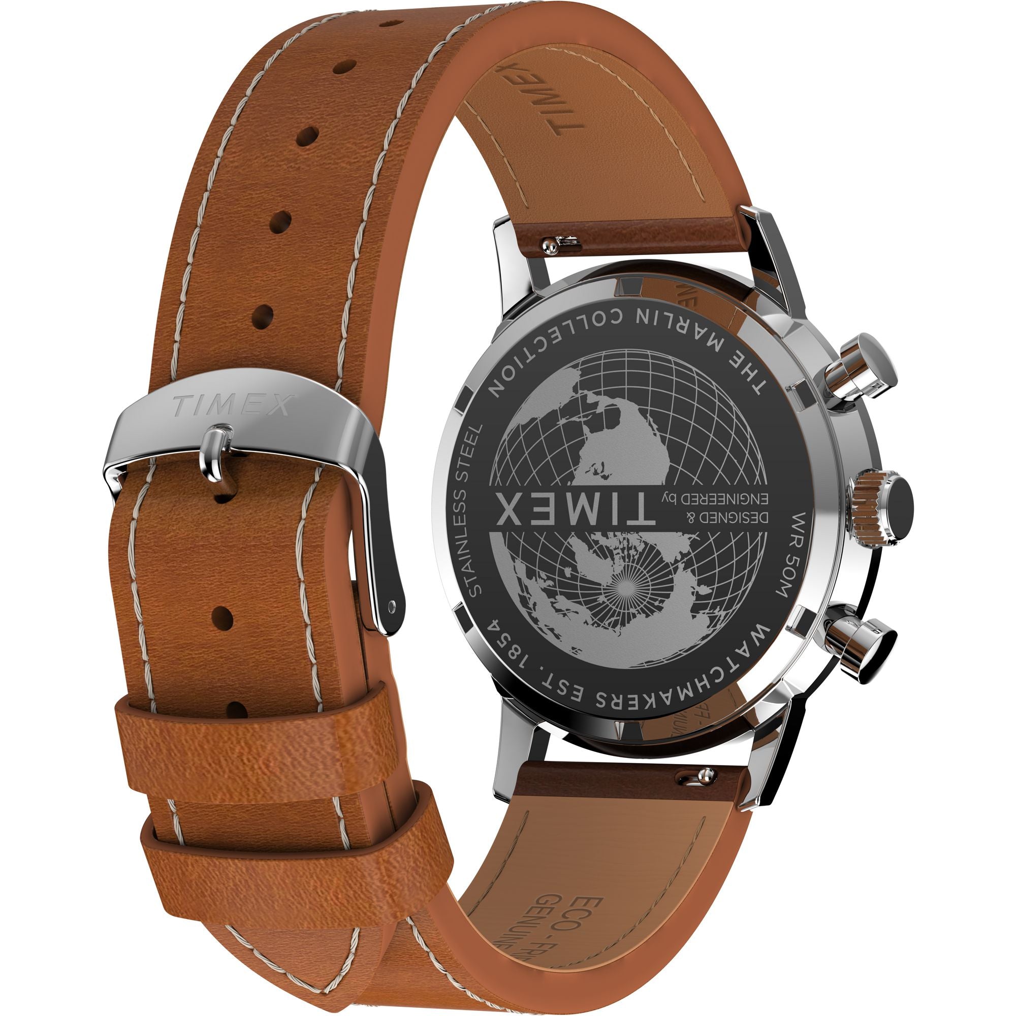 Timex Marlin Round 21mm Green Dial Analog Men Watch - TW2W99100IK