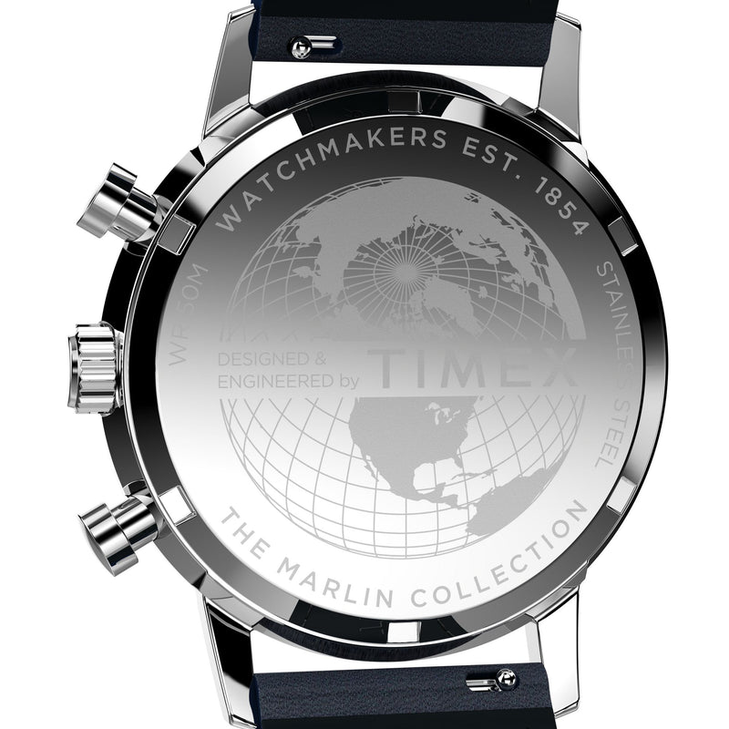 Timex Marlin Round 21mm Blue Dial Analog Men Watch - TW2W99000IK Watch Timex
