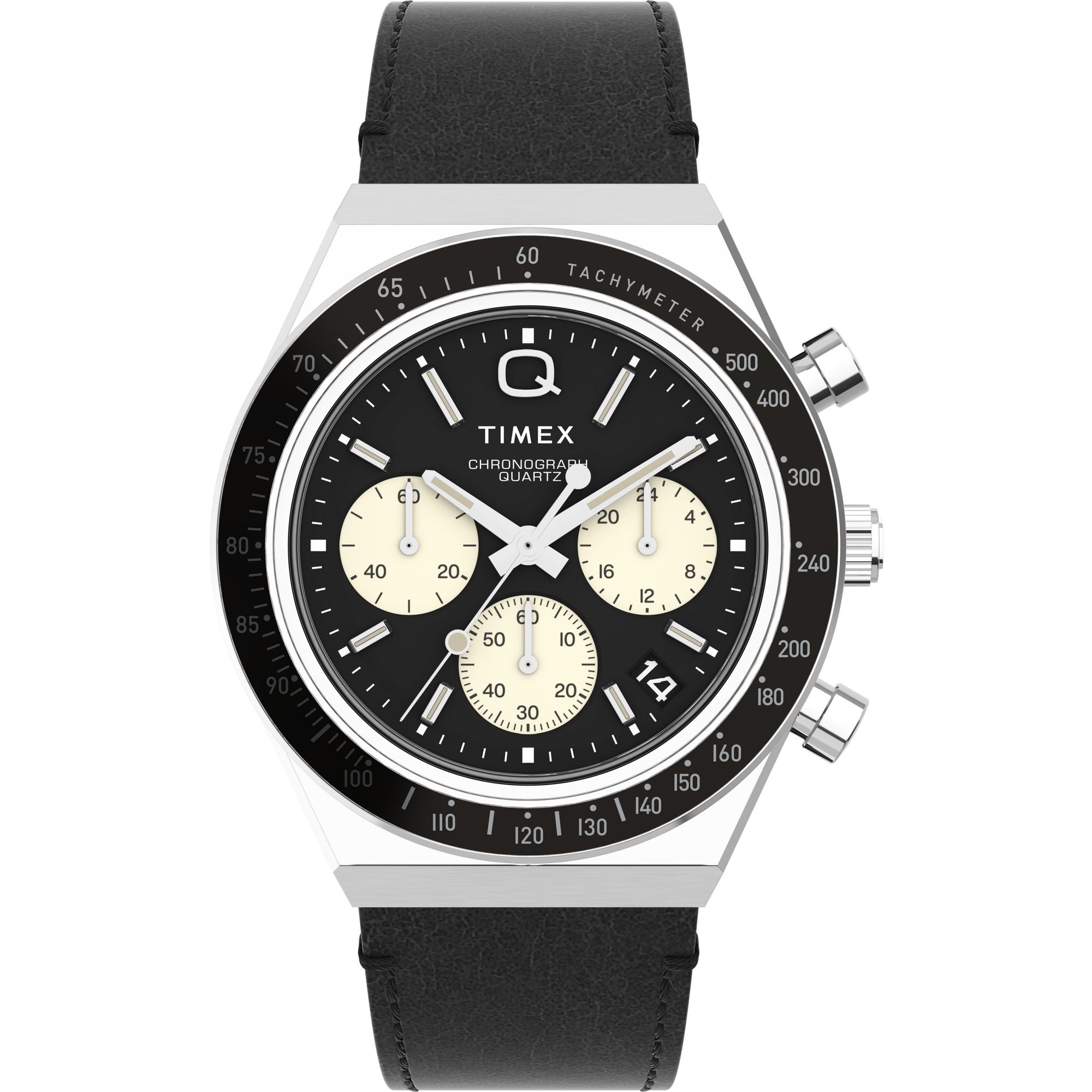 TIMEX Q Diver Inspired Black Round Dial Analog Men's Watch - TWEG26408