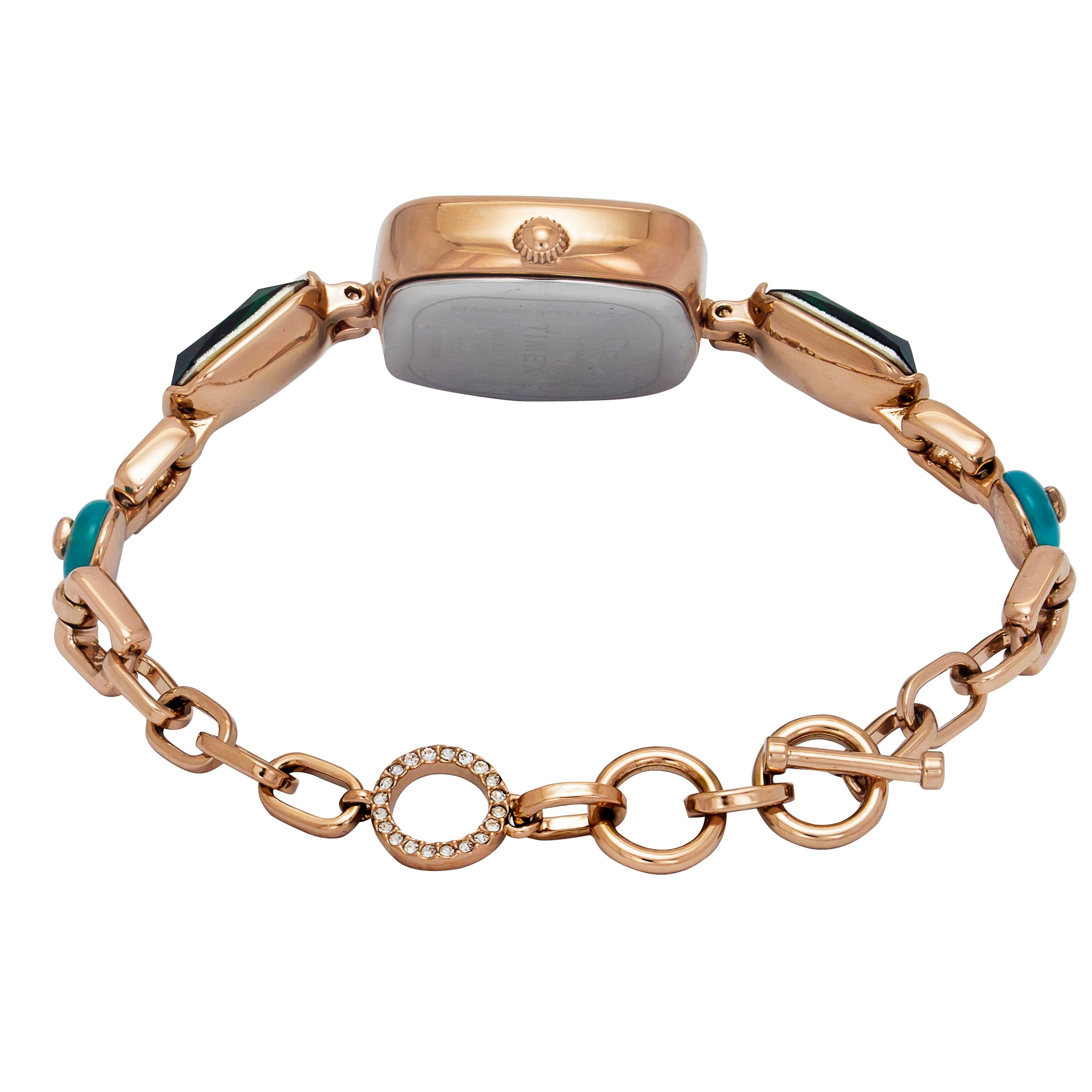 Timex Fria Blue Square Quartz Women Watch