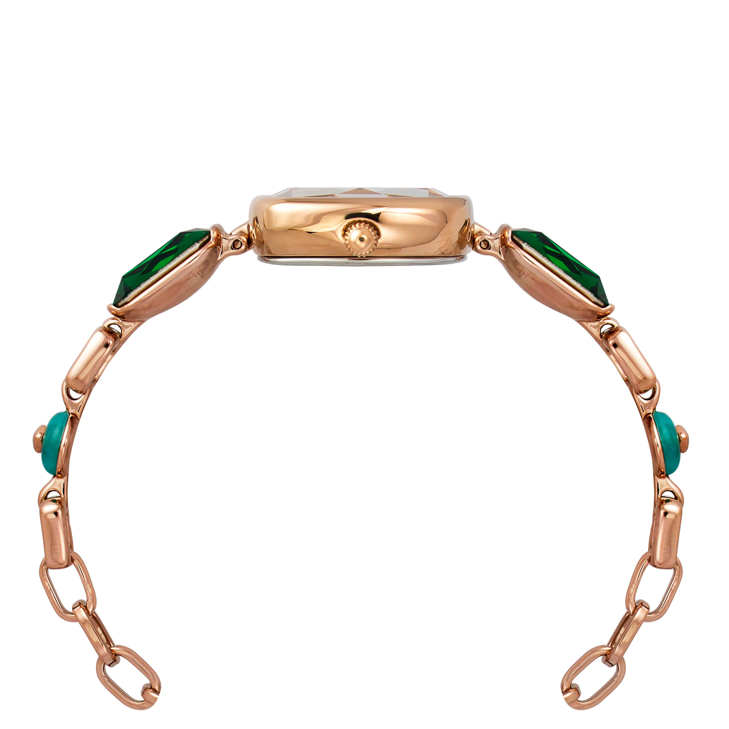 Timex Fria Blue Square Quartz Women Watch