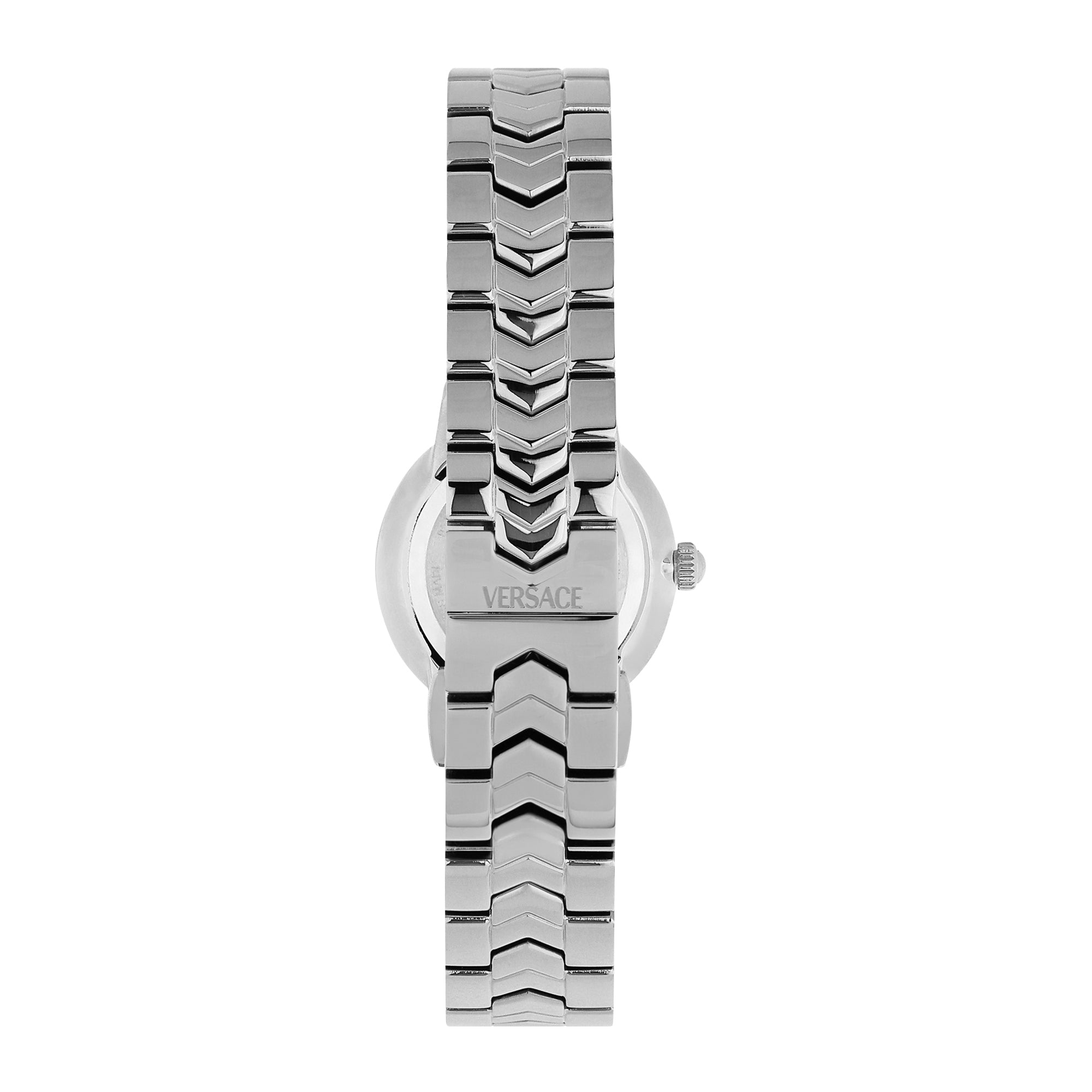 Versace V-Icon Light Blue Round Quartz Women Watch Watch Versace