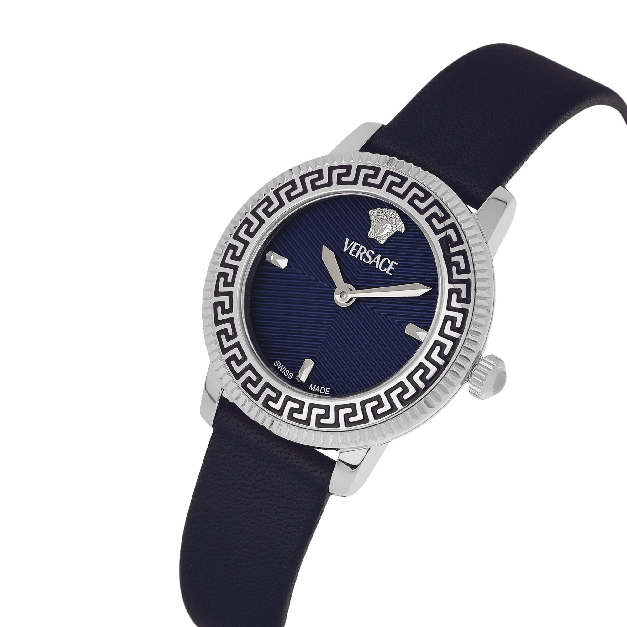 Versace V-Icon Black Round Quartz Women Watch Watch Versace