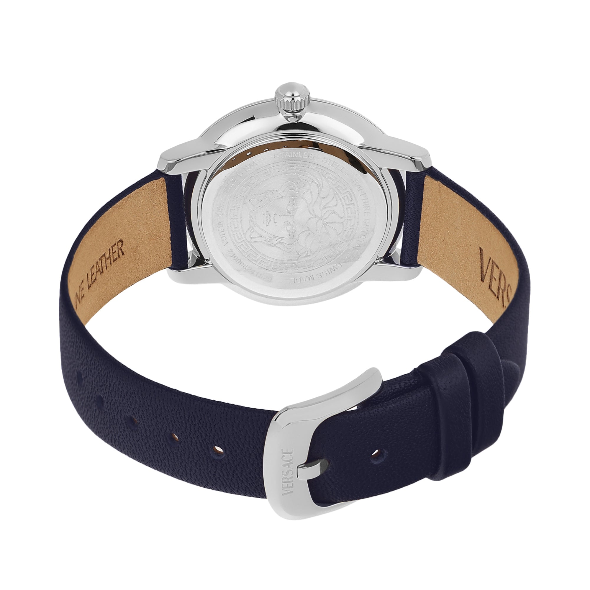 Versace V-Icon Black Round Quartz Women Watch Watch Versace