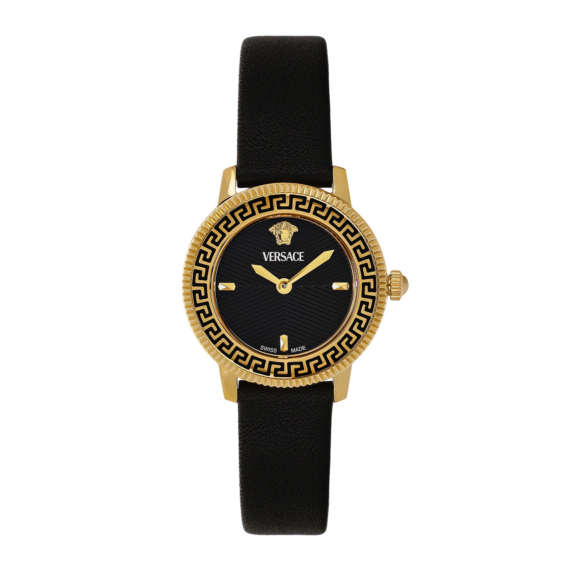 Versace V-Icon Blue Round Quartz Women Watch Watch Versace