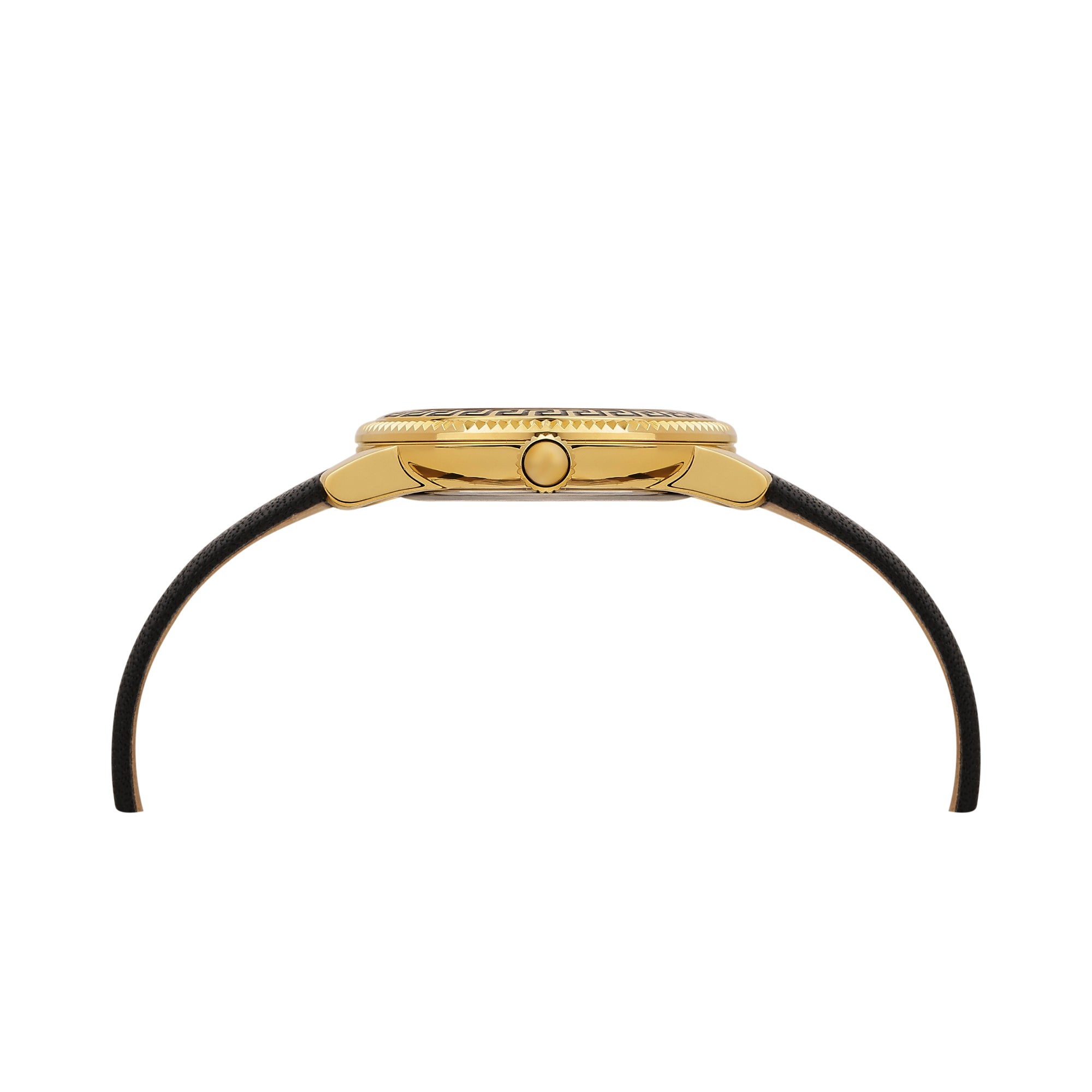 Versace V-Icon Blue Round Quartz Women Watch