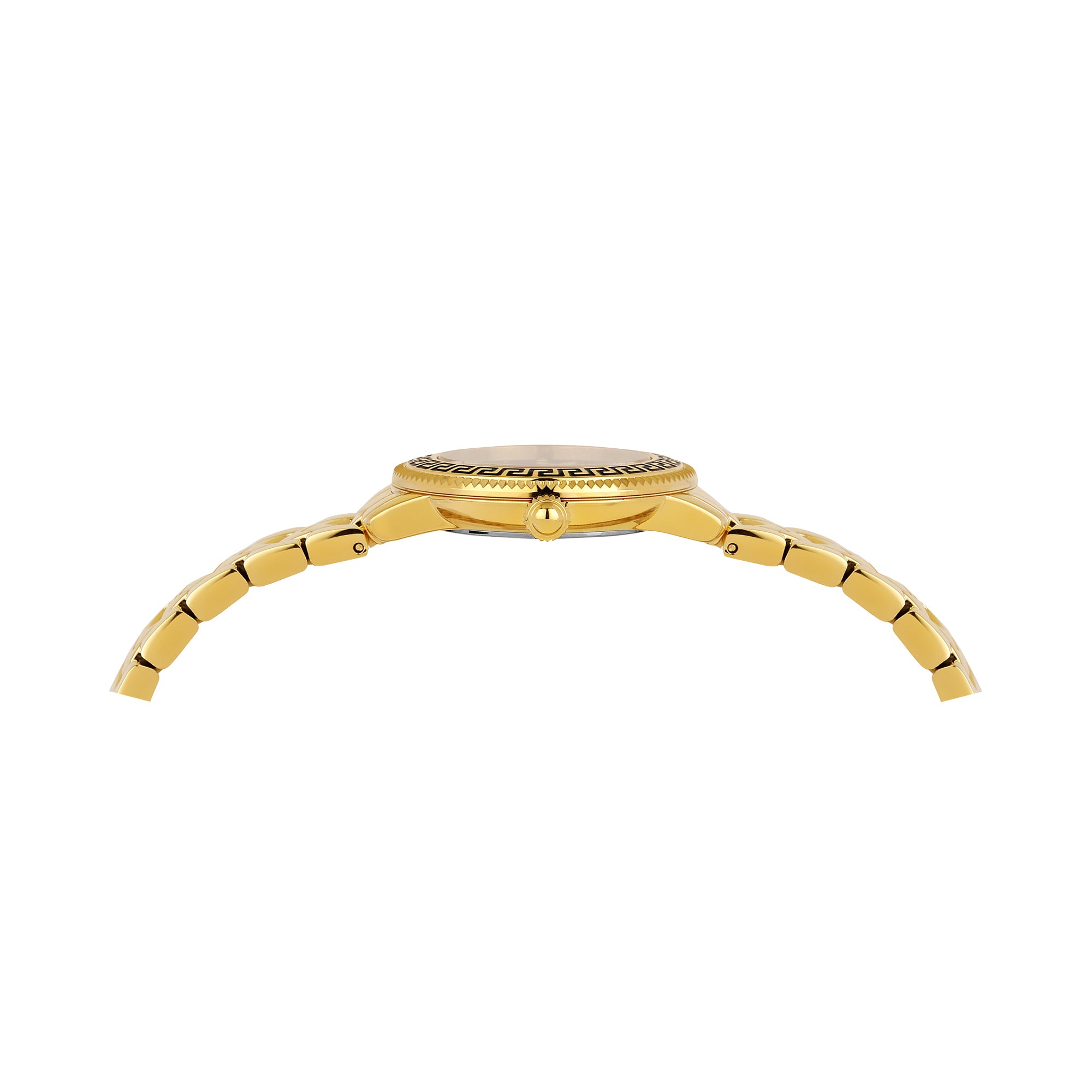 Versace V-Icon Black Round Quartz Women Watch Watch Versace