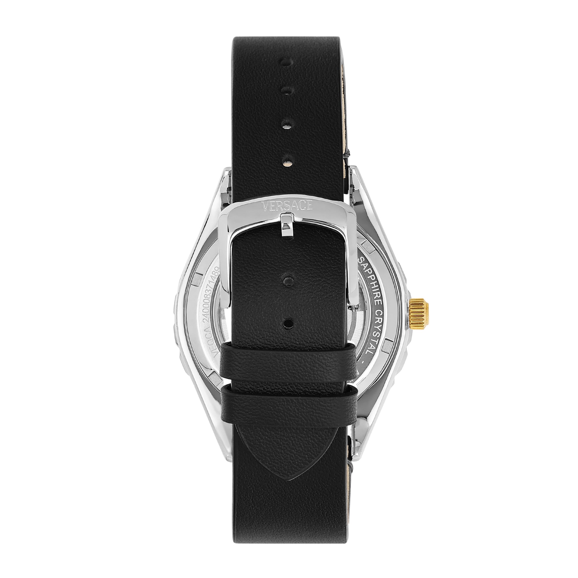 Versace Hellenyium Auto Green Round Quartz Men Watch Watch Versace