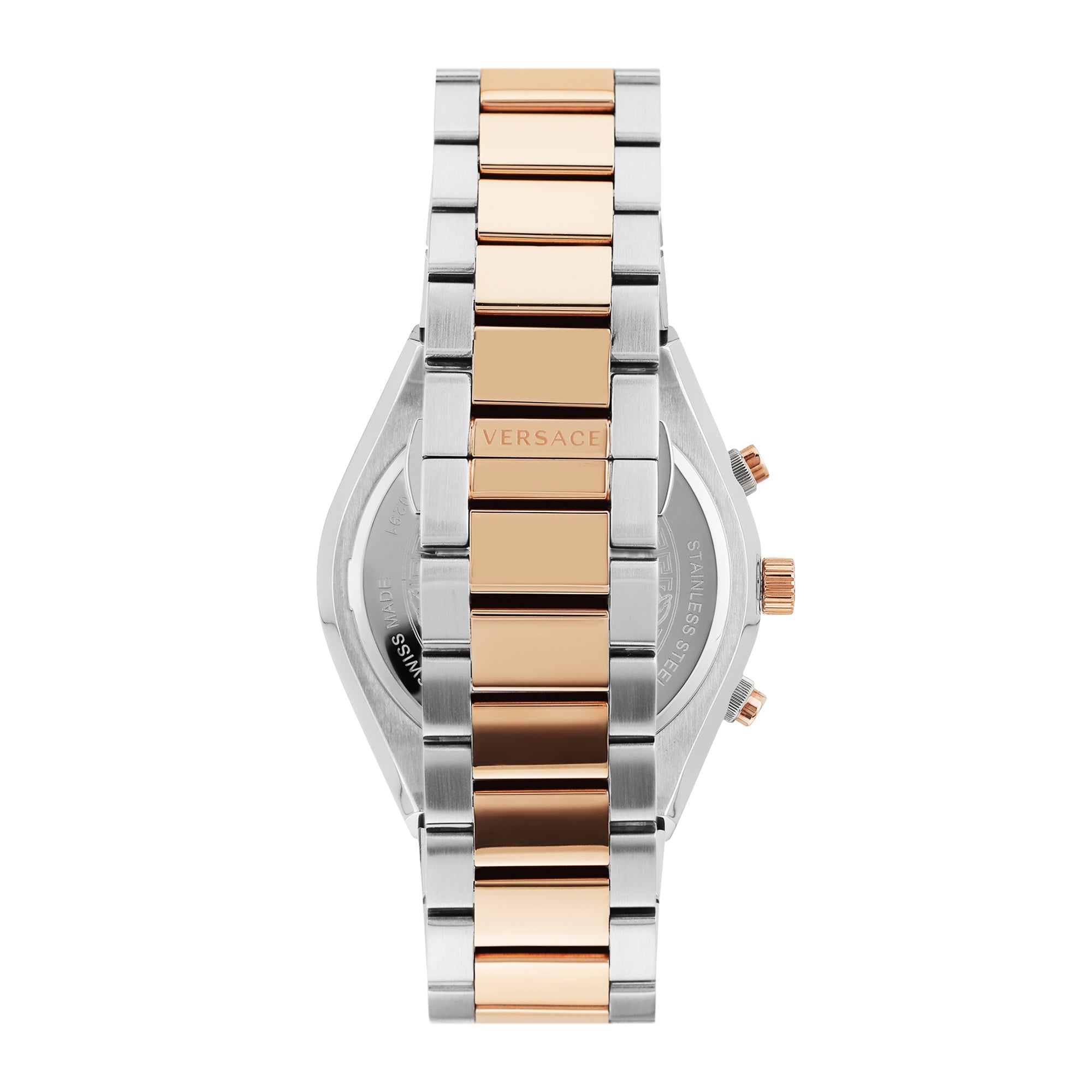 Versace V-Sporty Greca Green Round Quartz Men Watch