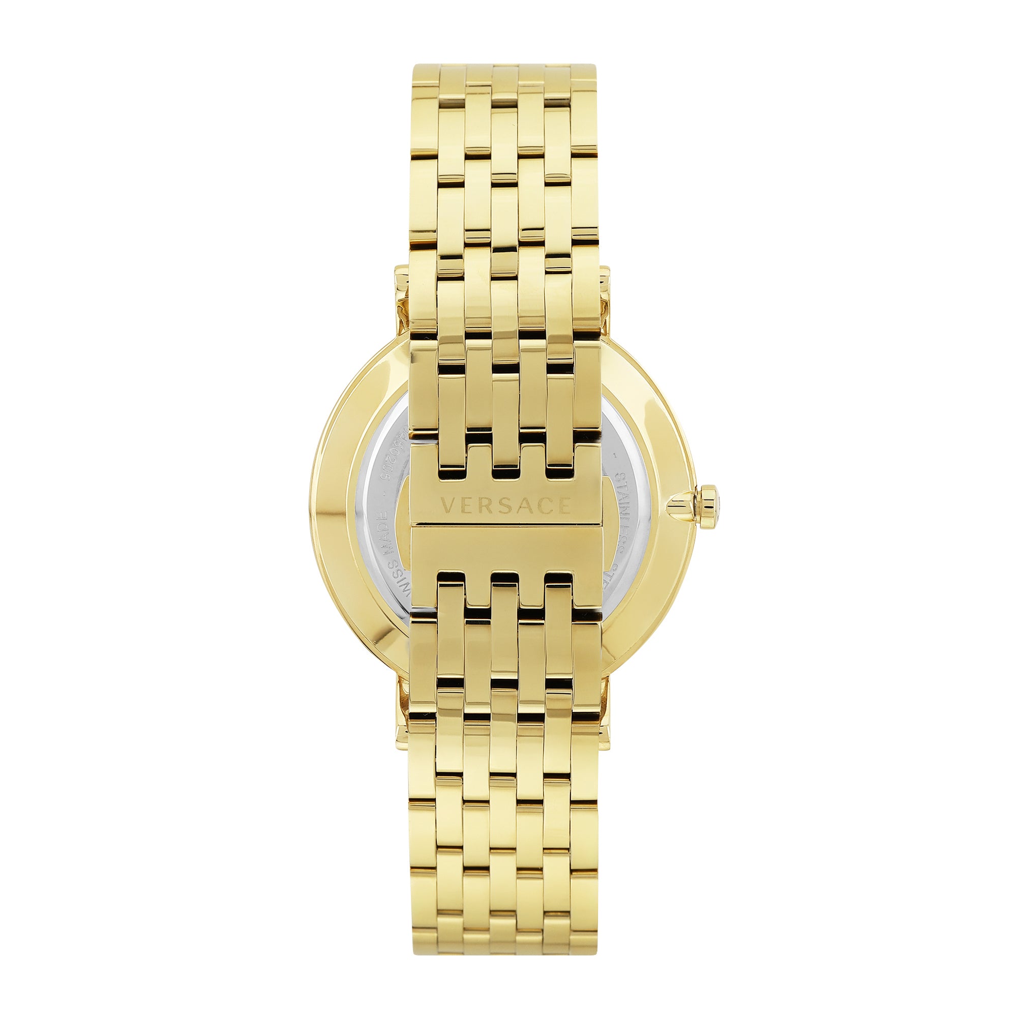 Versace V-Eternal Gent Date Black Round Quartz Men Watch Watch Versace