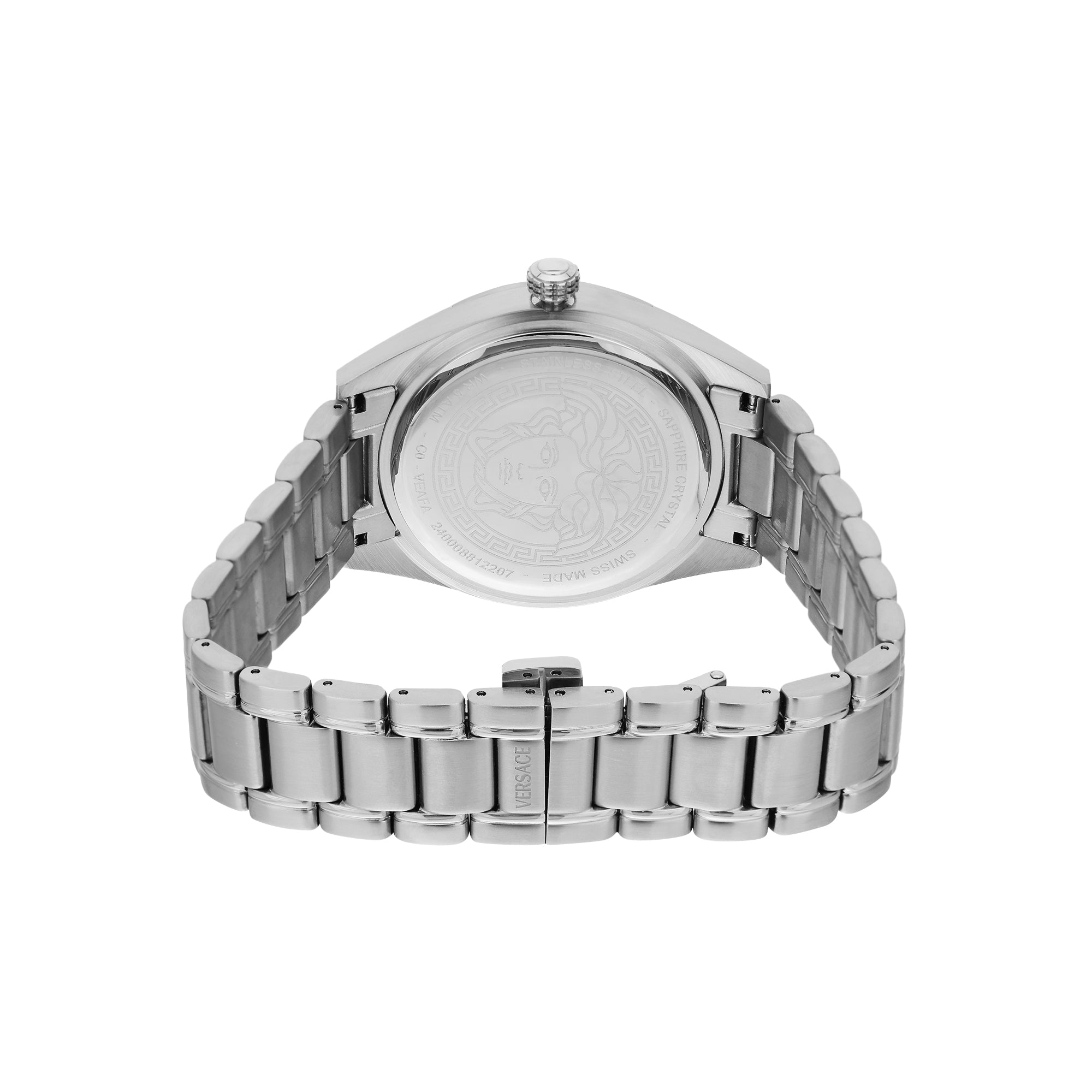 Versace V-Code Gmt Special Blue Round Quartz Men Watch