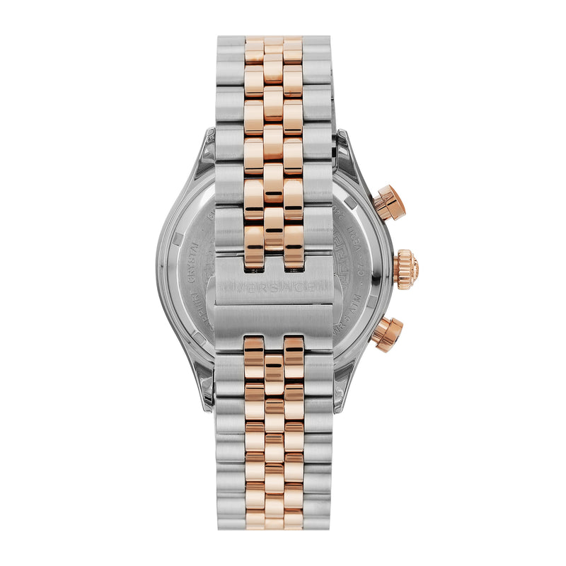 Versace Hellenyium Chr. Green Round Quartz Men Watch Watch Versace