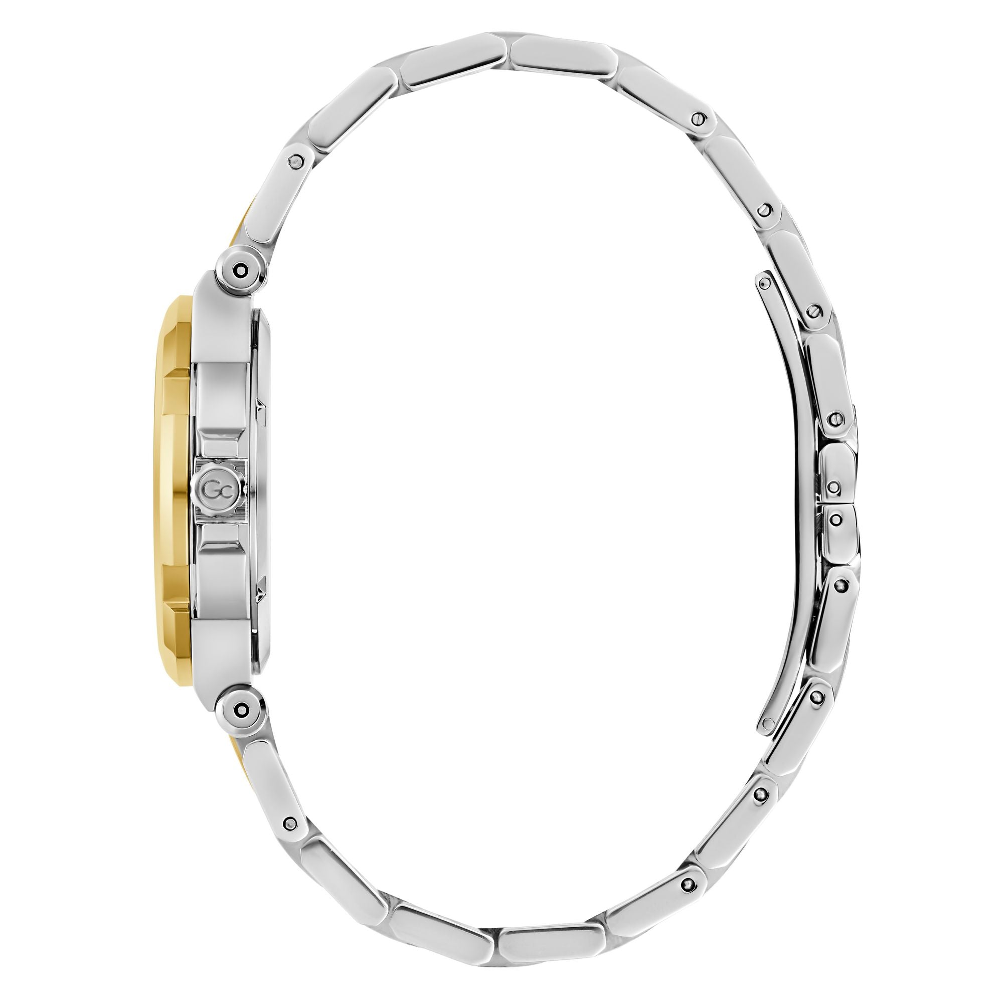 Gc Structura Green Round Quartz Women Watch - Guess Collection