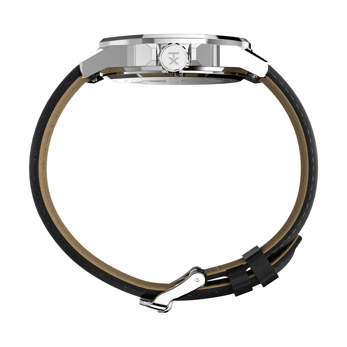 Timex Essex Black Round Quartz Men Watch Watch Timex