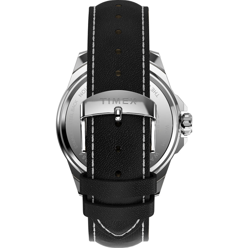 Timex Essex Black Round Quartz Men Watch Watch Timex