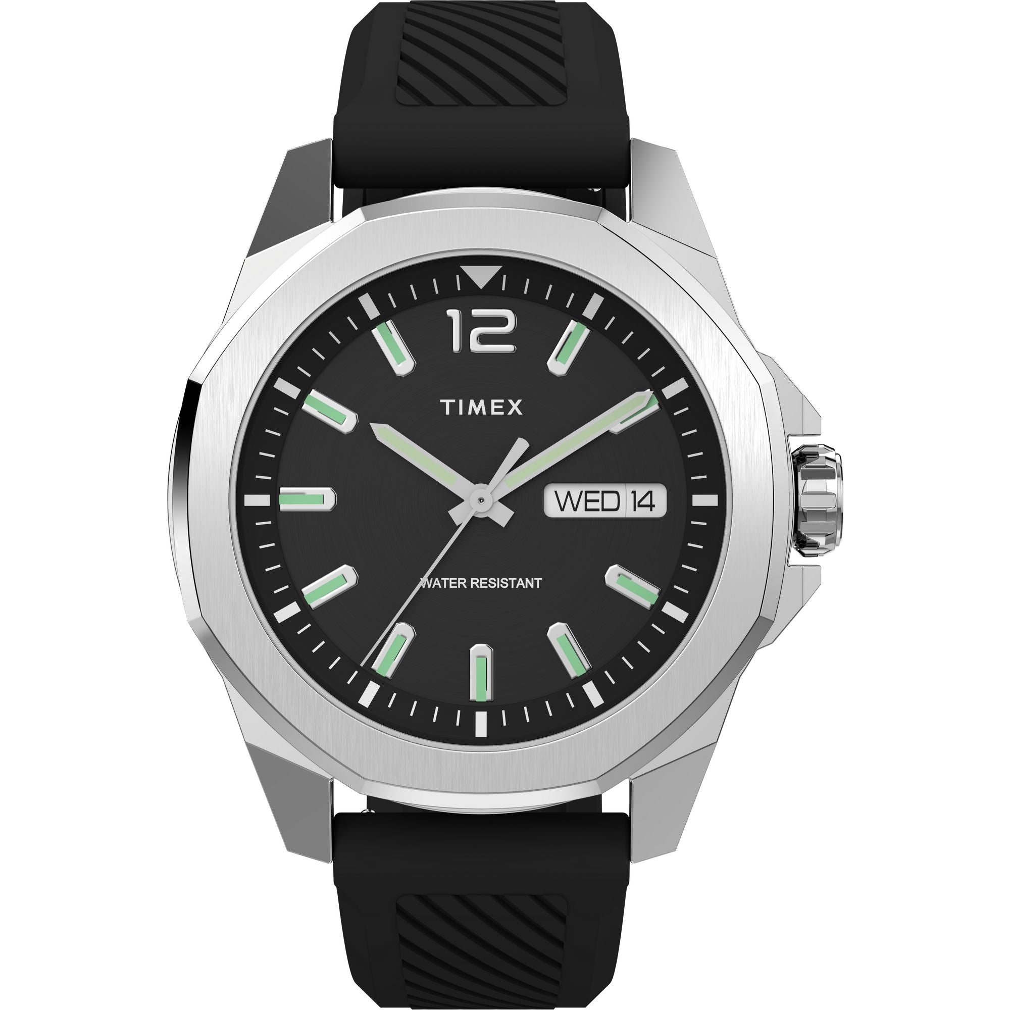 Timex Essex Black Round Quartz Men Watch