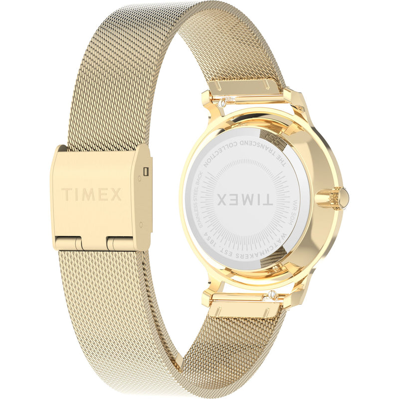 Timex Transcend Round 31mm Green Dial Analog Women Watch - TW2W87300UJ Watch Timex