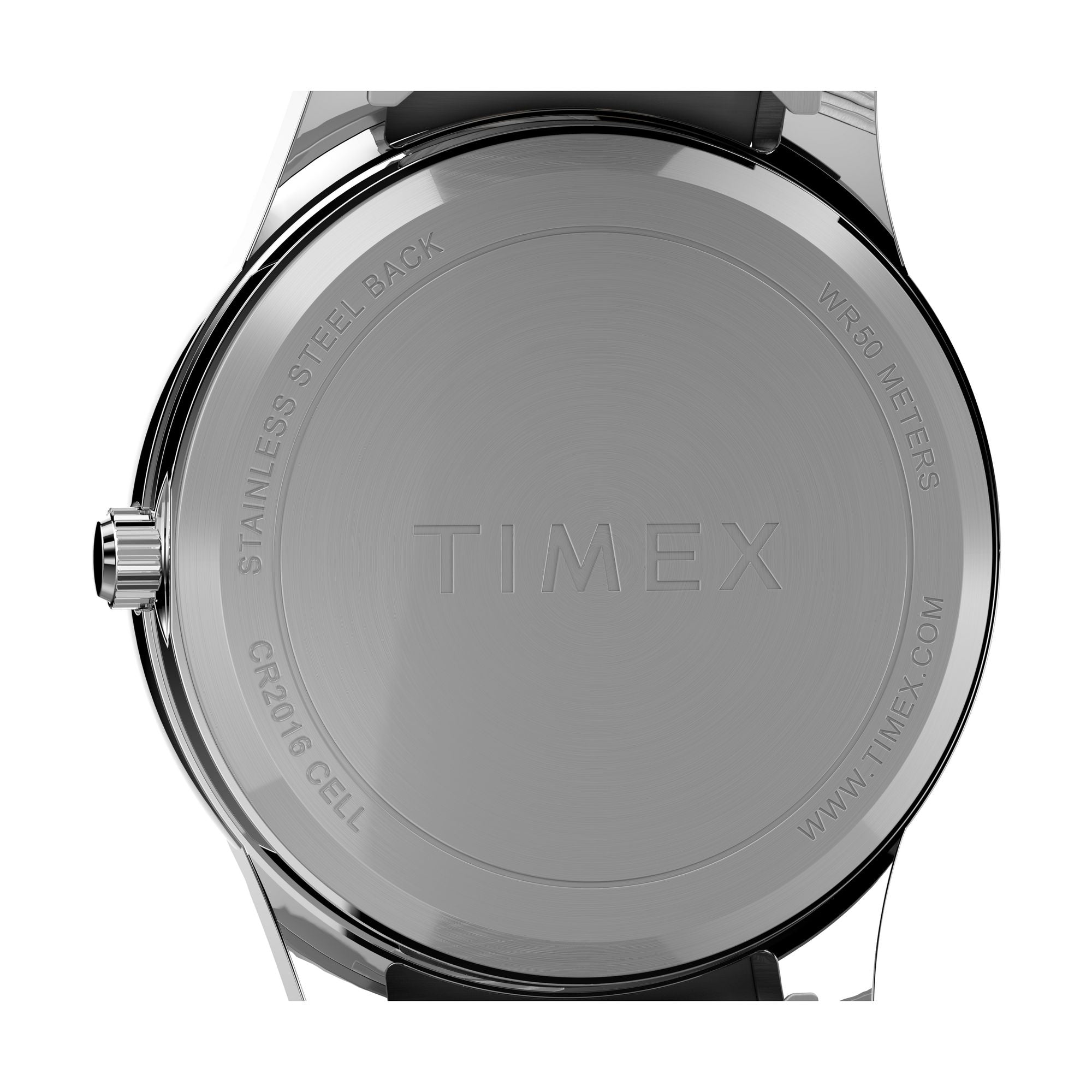Timex Main Street Black Round Quartz Men Watch Watch Timex