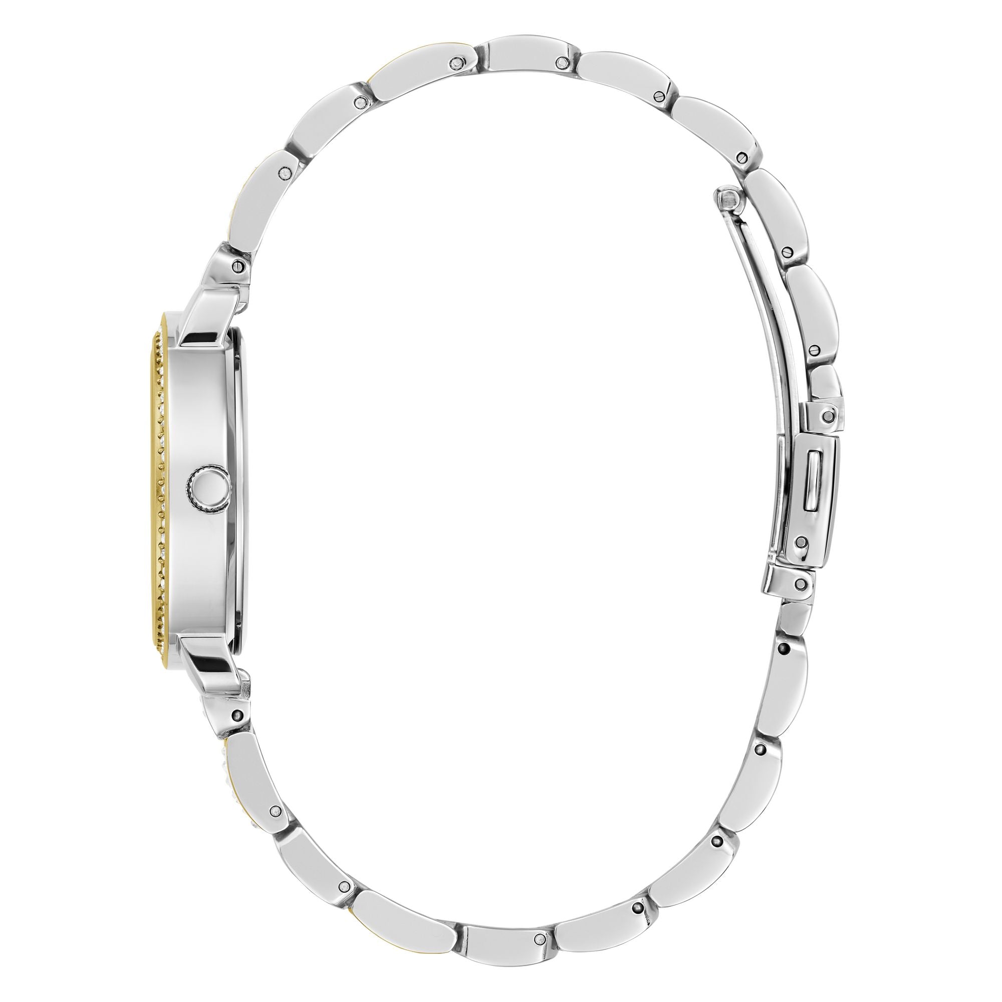 Guess Gb Hayley White Round Quartz Women Watch