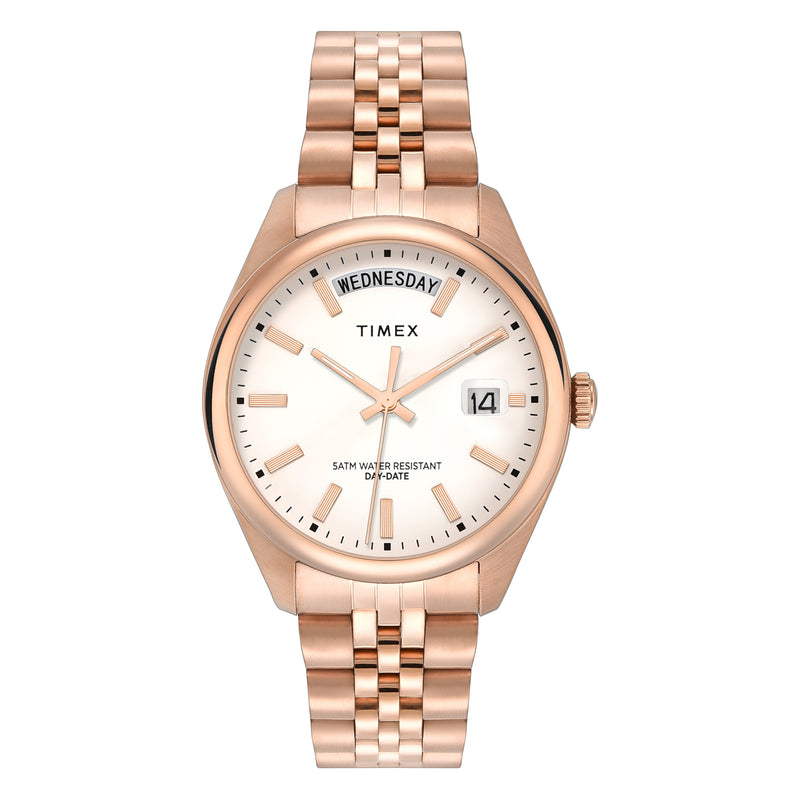 Timex Legacy Round 21mm White Dial Analog Women Watch - TWEL21401 Watch Timex