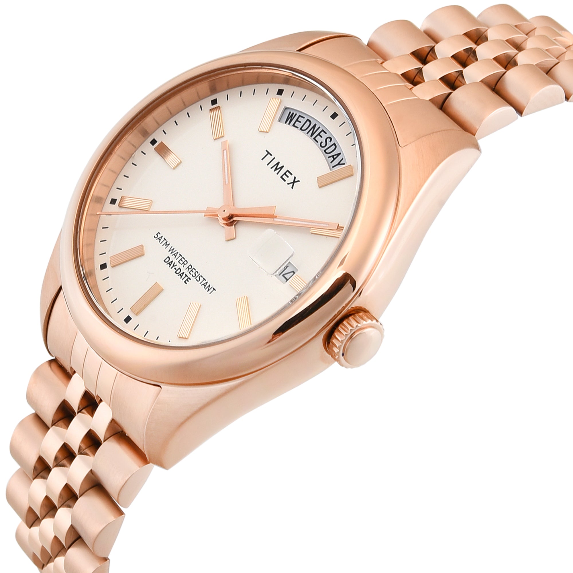Timex Legacy Round 21mm White Dial Analog Women Watch - TWEL21401 Watch Timex