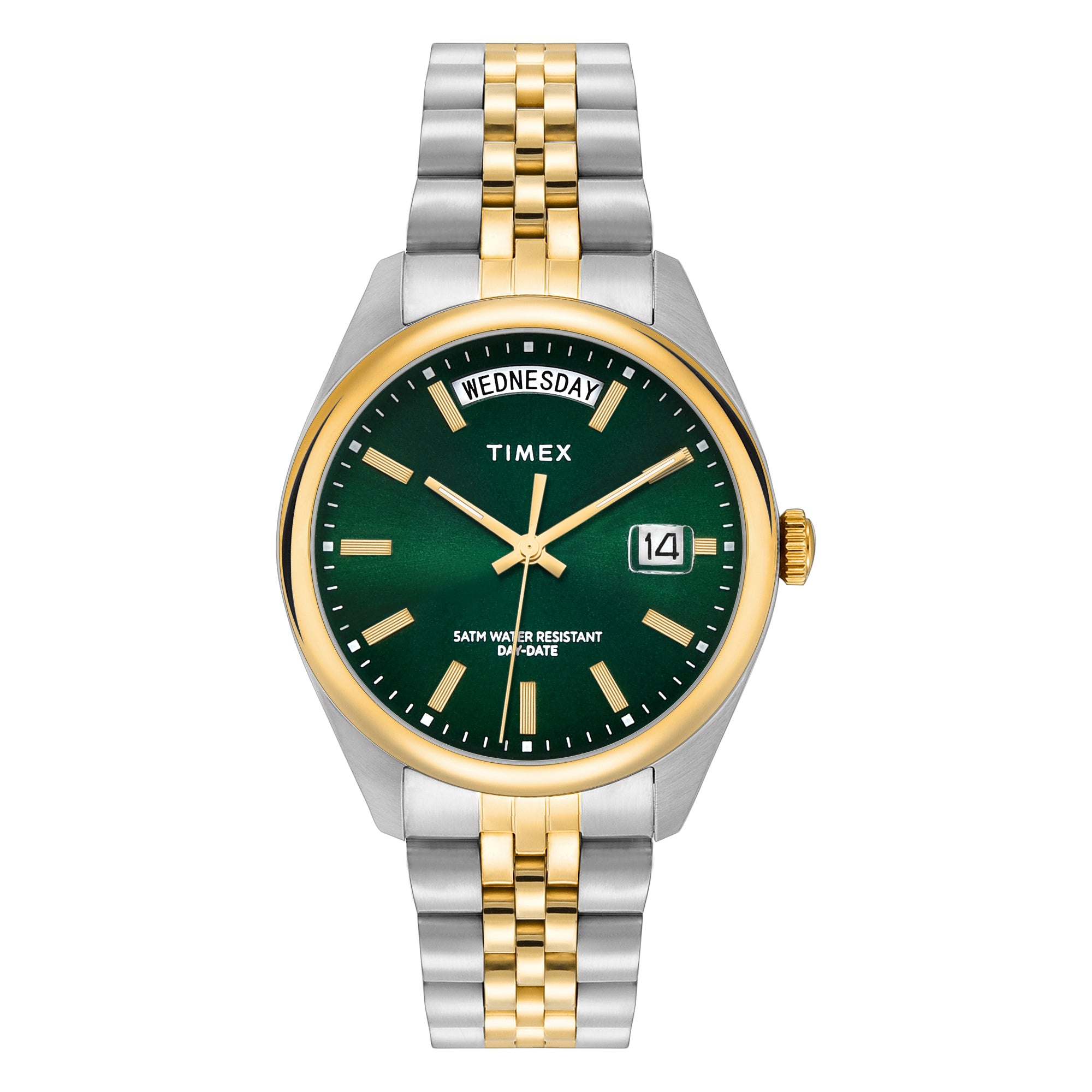 Timex Legacy Round 21mm Green Dial Analog Women Watch - TWEL21400 Watch Timex