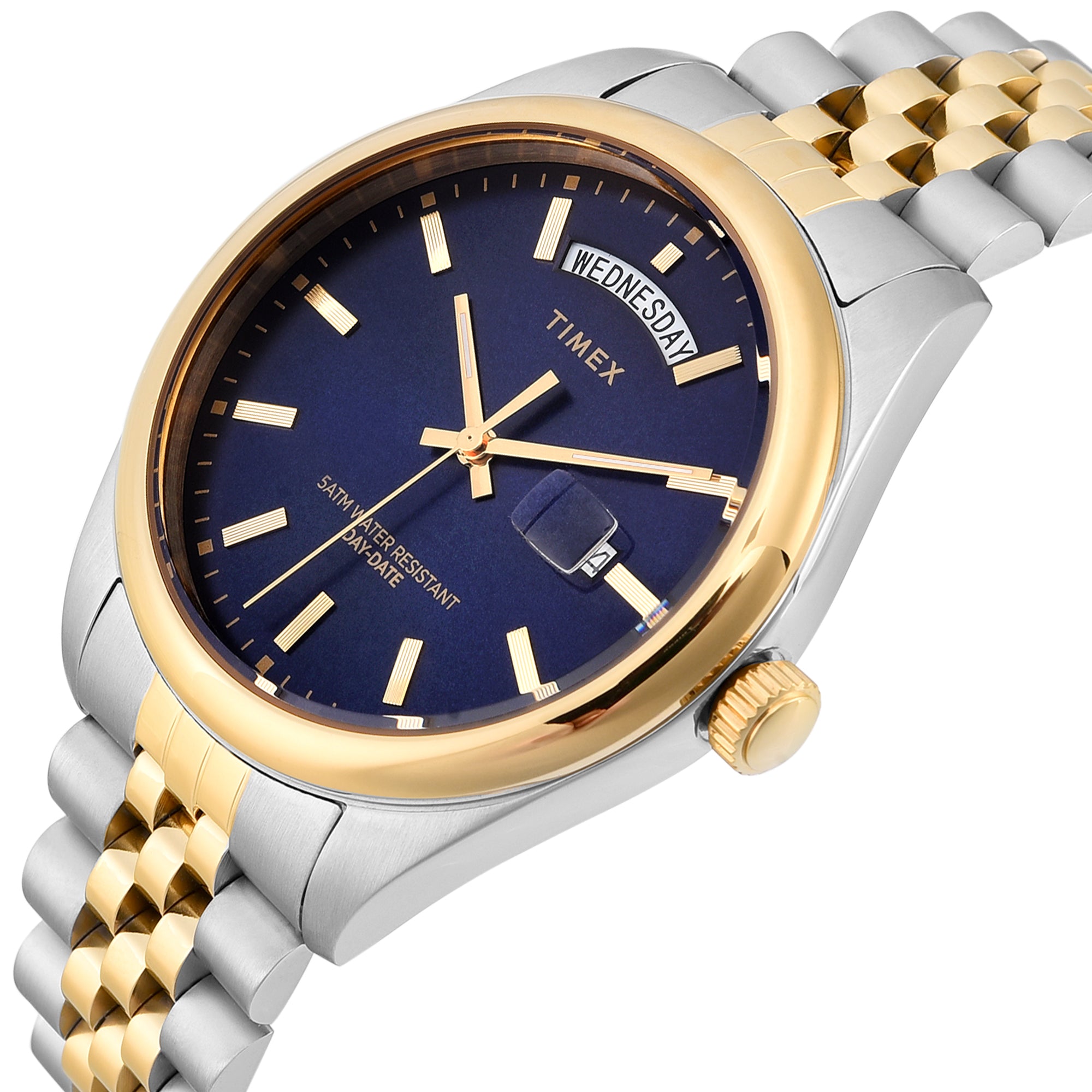 Timex Legacy Round 41mm Blue Dial Analog Men Watch - TWEG27100 Watch Timex
